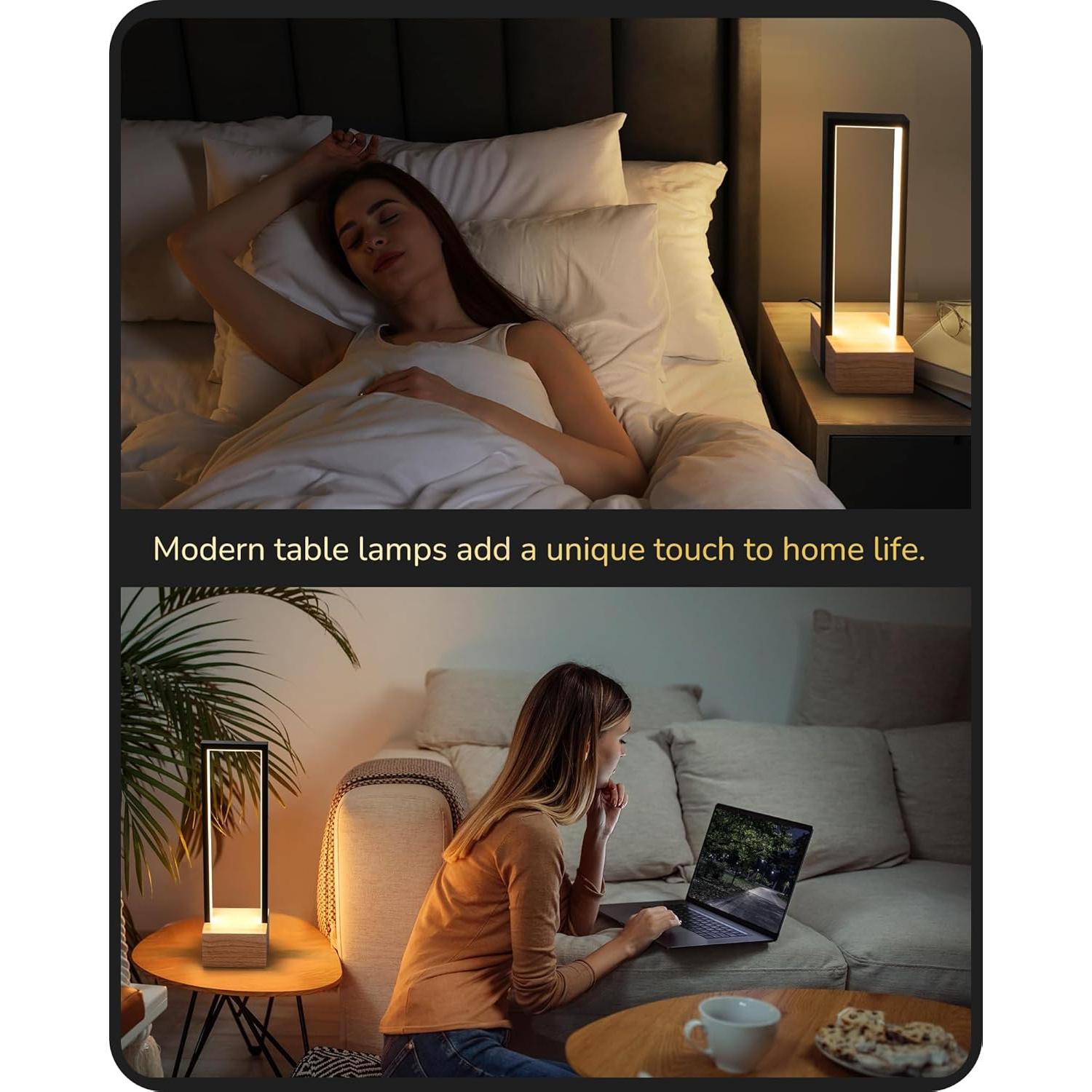 Lámpara de Mesa LED Edishine Regulable 10W 3 Temperaturas