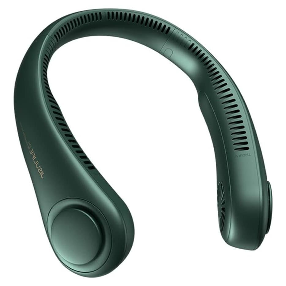 Ventilador de Cuello JISULIFE FA12B Portátil 3 Velocidades Verde