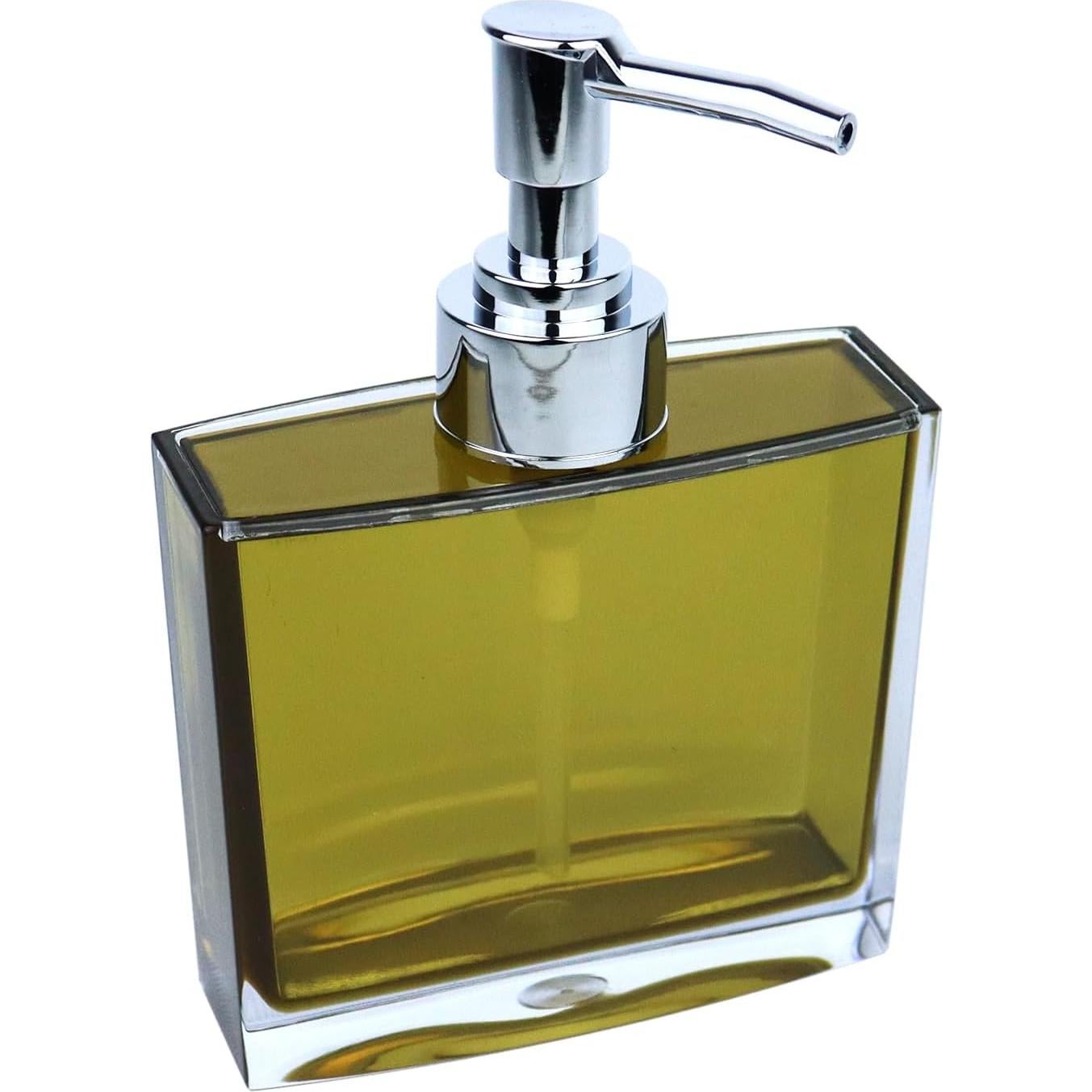 Juego de Accesorios de Baño ZOCOLOR 4 Piezas Acrílico Marrón