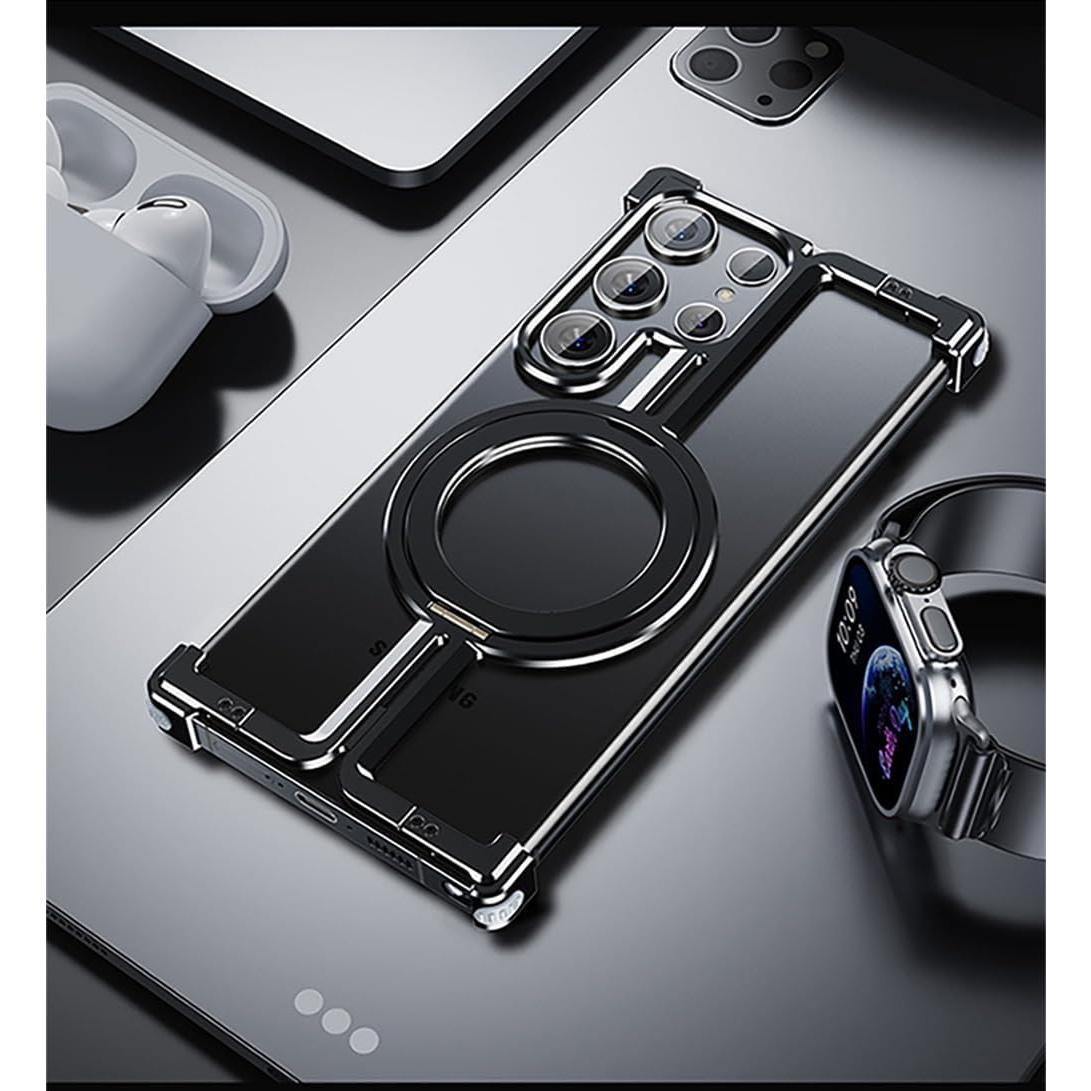 Funda Bumper Omio para Galaxy S24 Ultra Titanio Negro