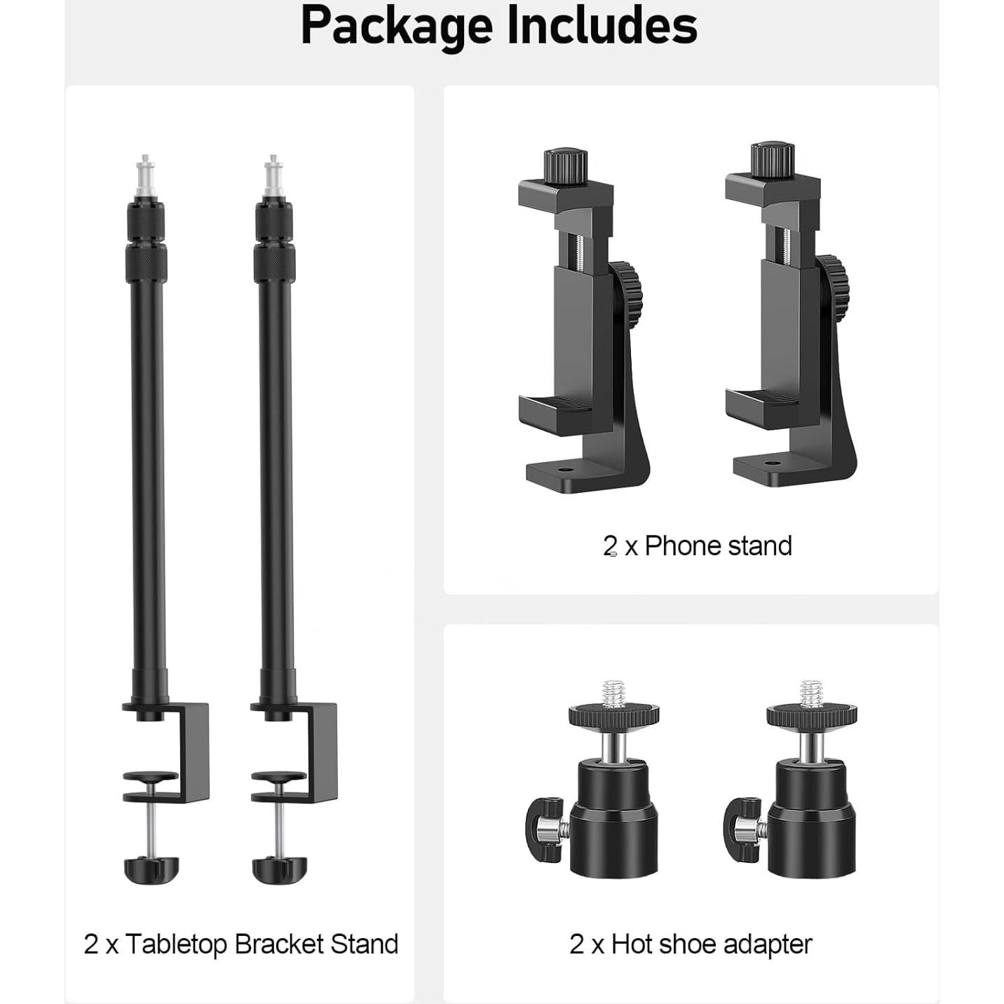 Soporte de escritorio para cámara ALTSON ajustable 43-104 cm