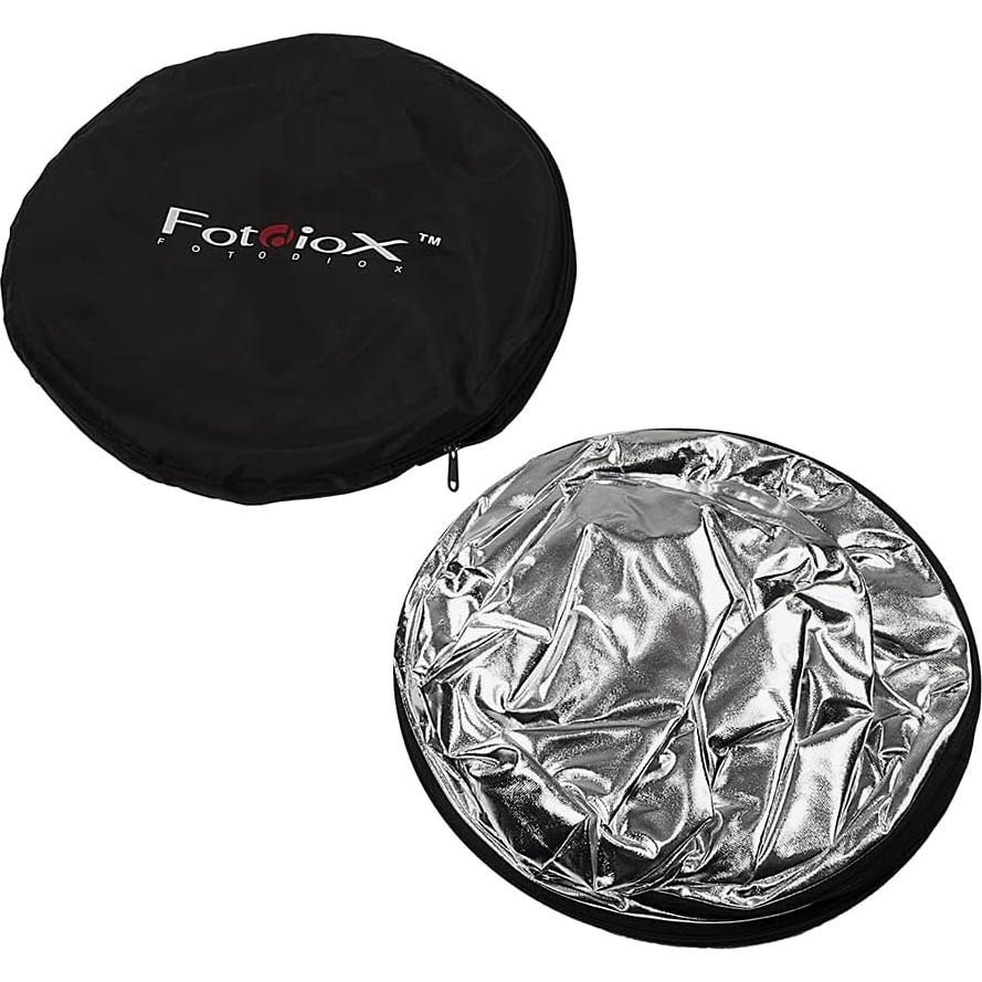 Reflector 5-en-1 Fotodiox 80cm con Bolsa para Fotografía y Video