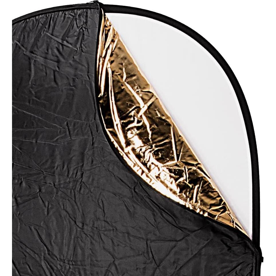 Reflector 5-en-1 Fotodiox 80cm con Bolsa para Fotografía y Video