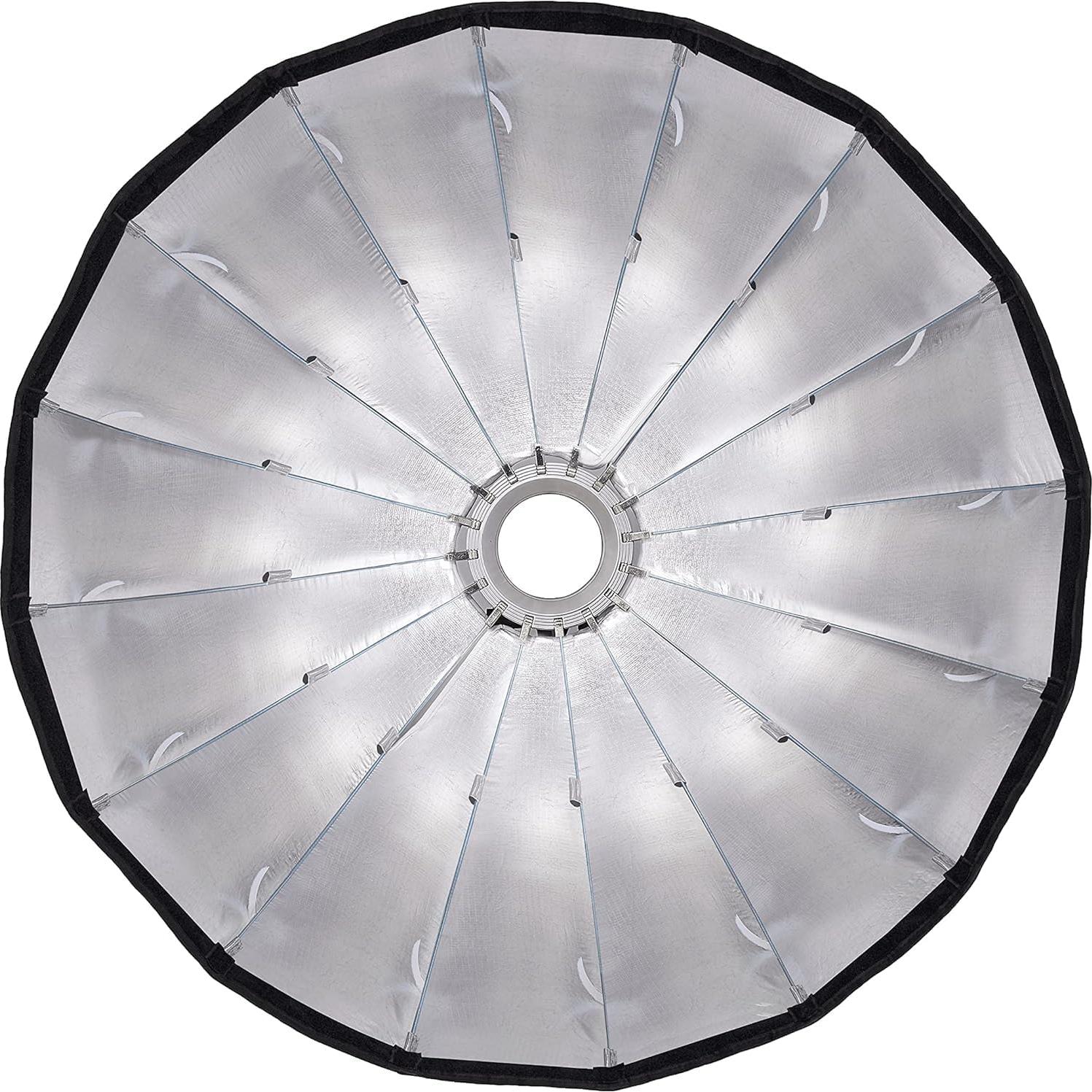 Godox QR-P90 Softbox Parabólico Profundo 45.72 cm con Rejilla