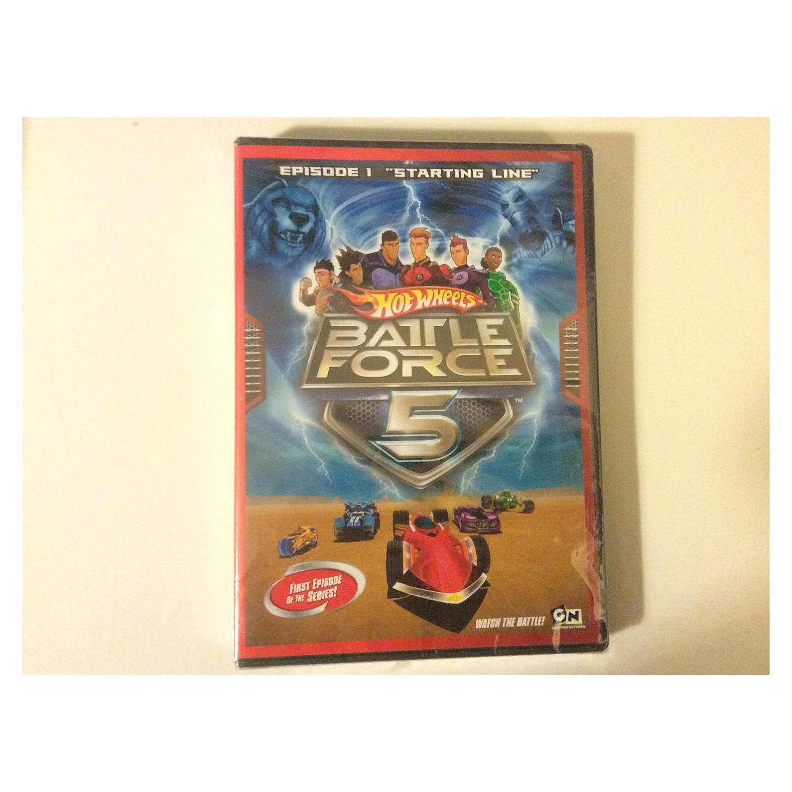 Hot Wheels Fuerza de Batalla 5: Línea de Salida - DVD