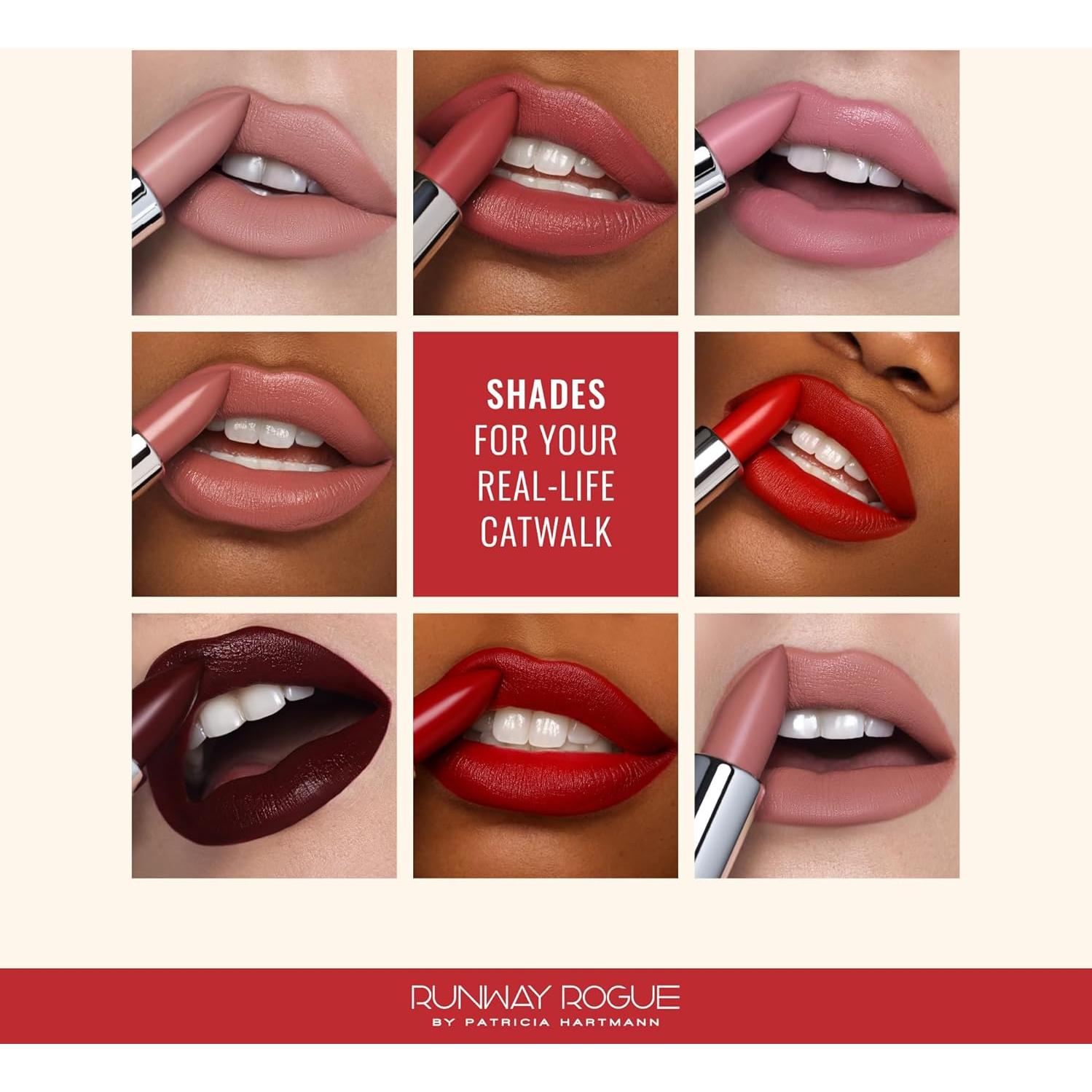 Labial Mate Hidratante Runway Rogue 90s Vibe Burdeos 1993