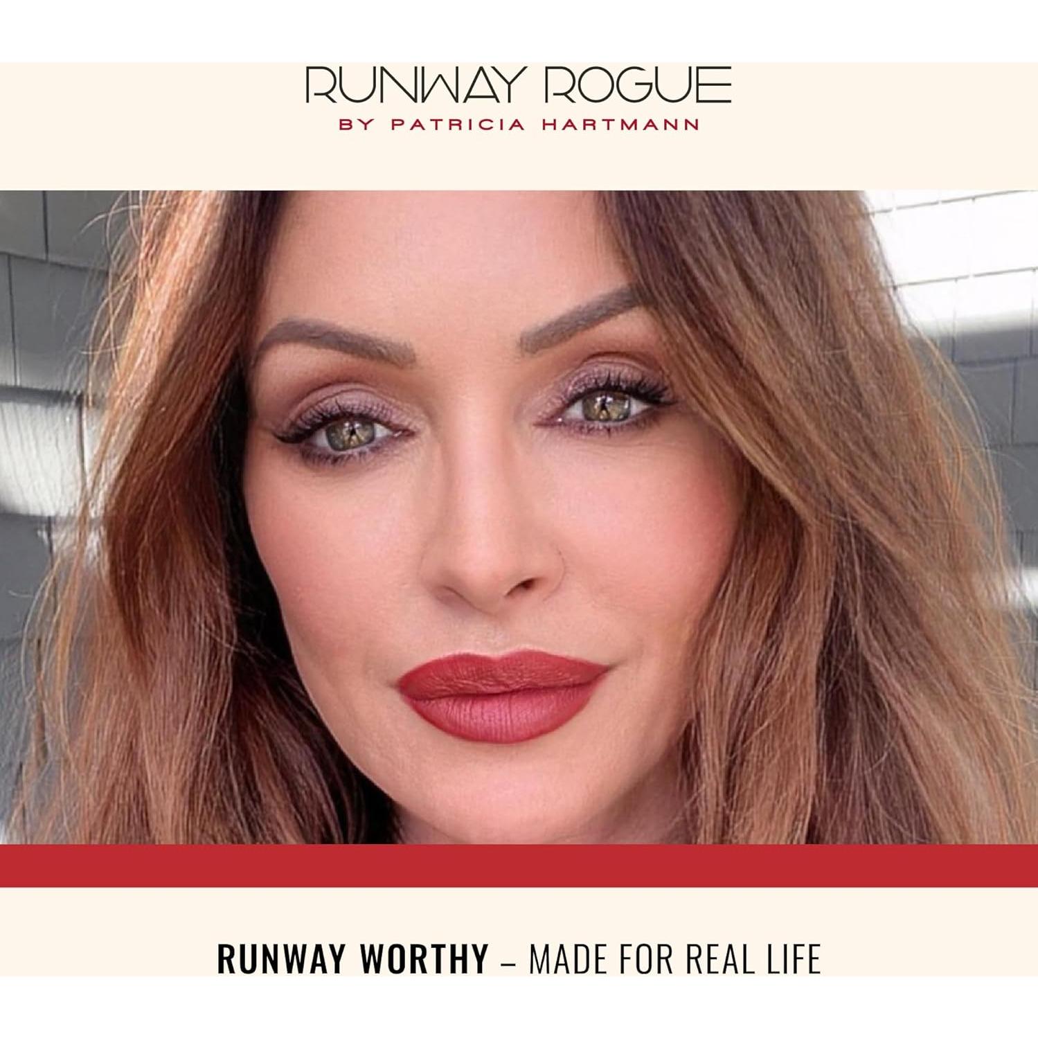 Labial Mate Hidratante Runway Rogue 90s Vibe Burdeos 1993