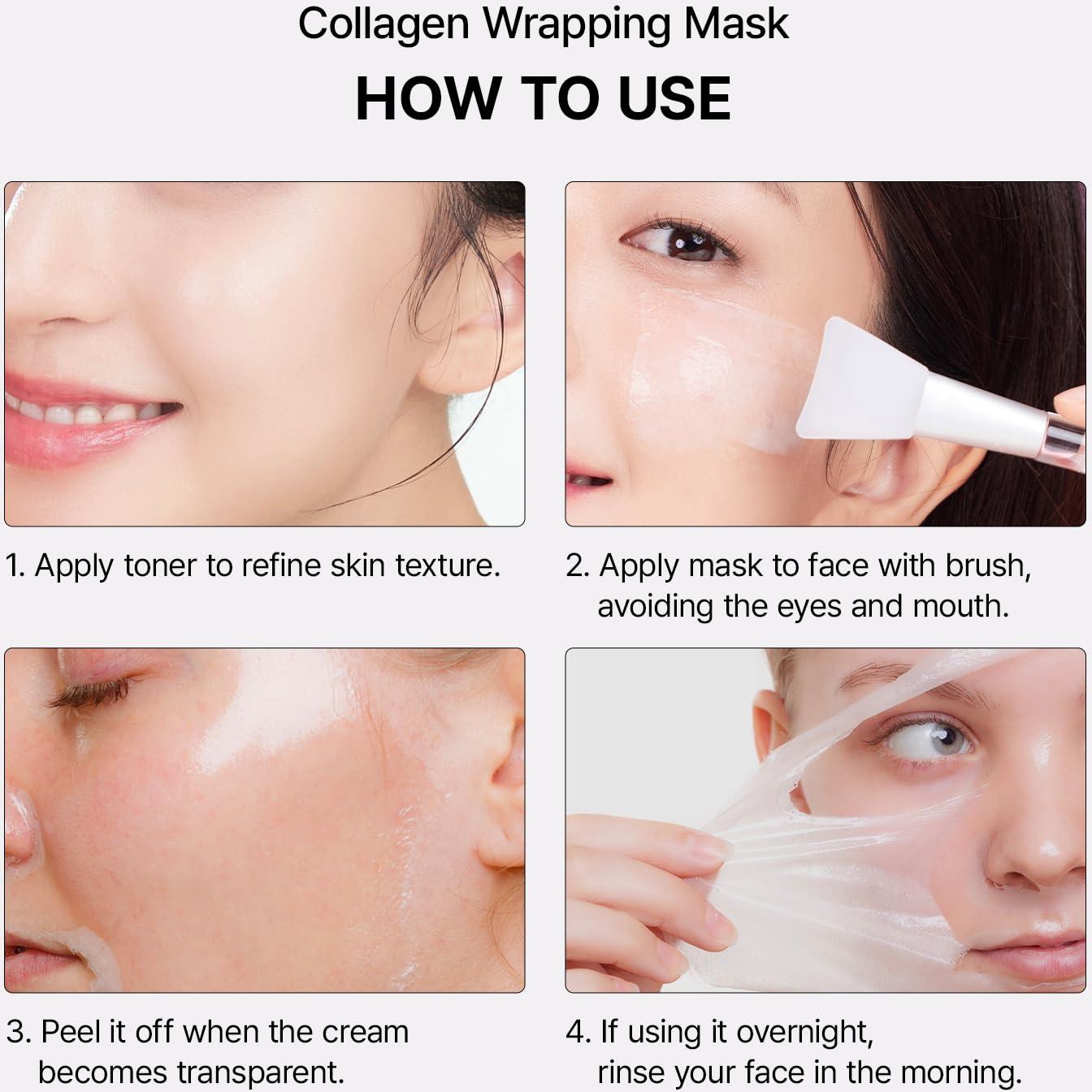 Mascarilla Facial de Colágeno ANCORS 79,83 ml Hidratante