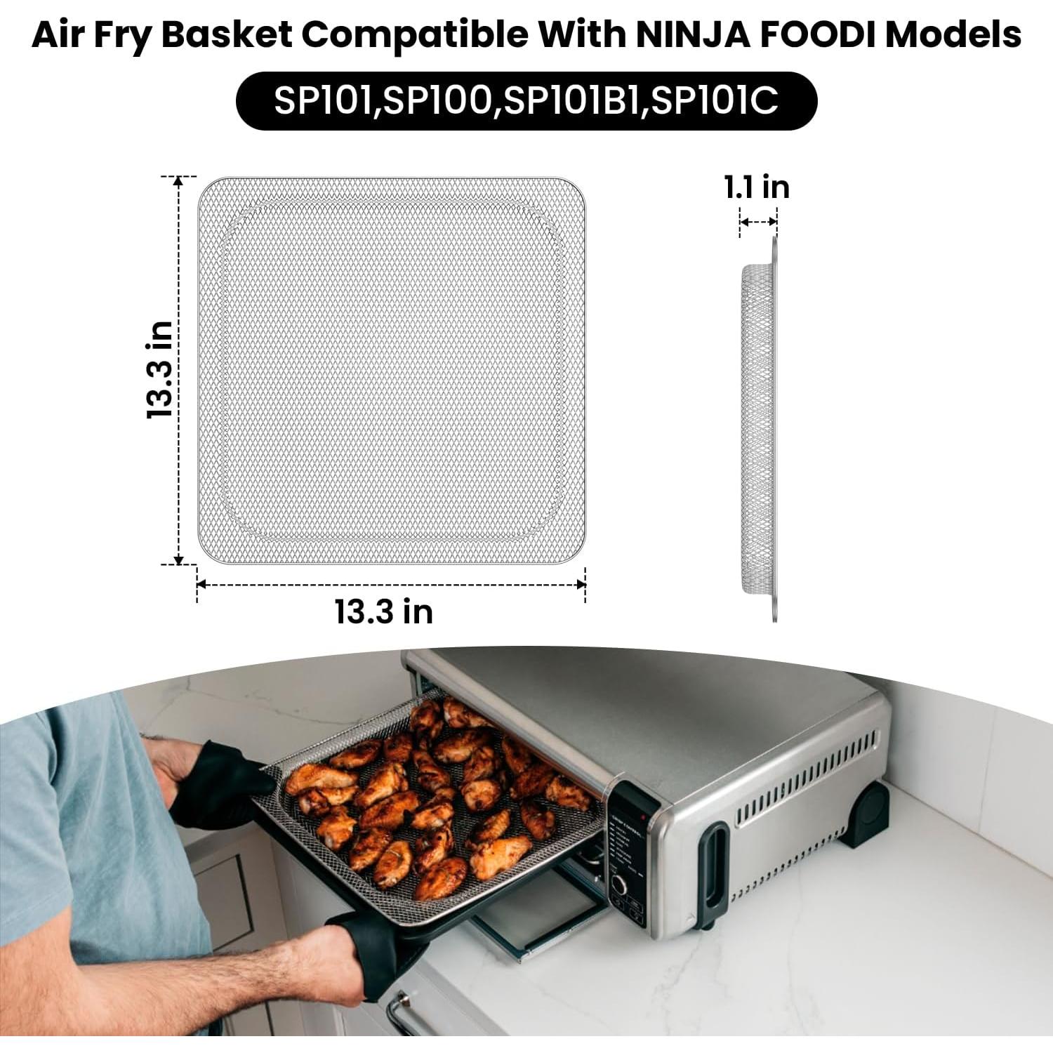 Cesta de Aire Caliente Ninja Foodi SP100 SP101 Acero Inoxidable