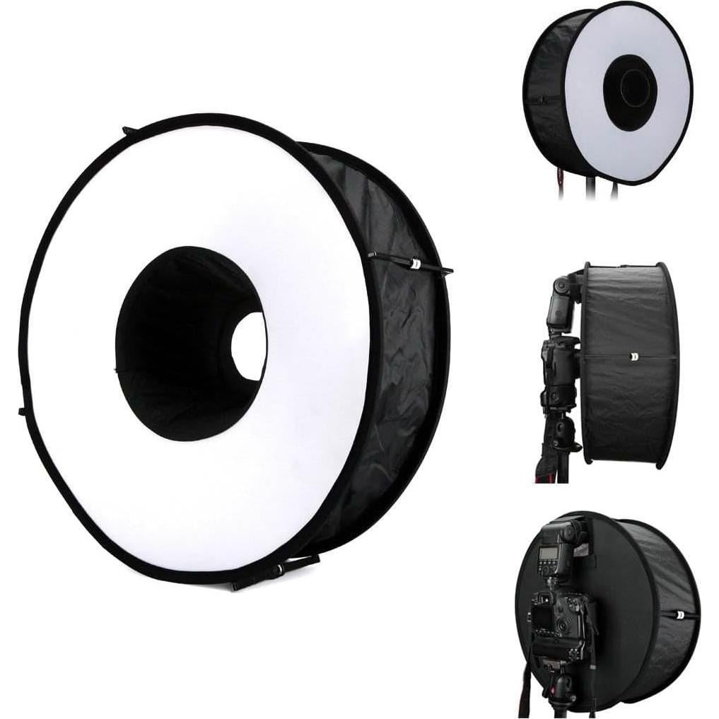 Difusor Softbox Plegable 45cm Reflex Camera para DSLR