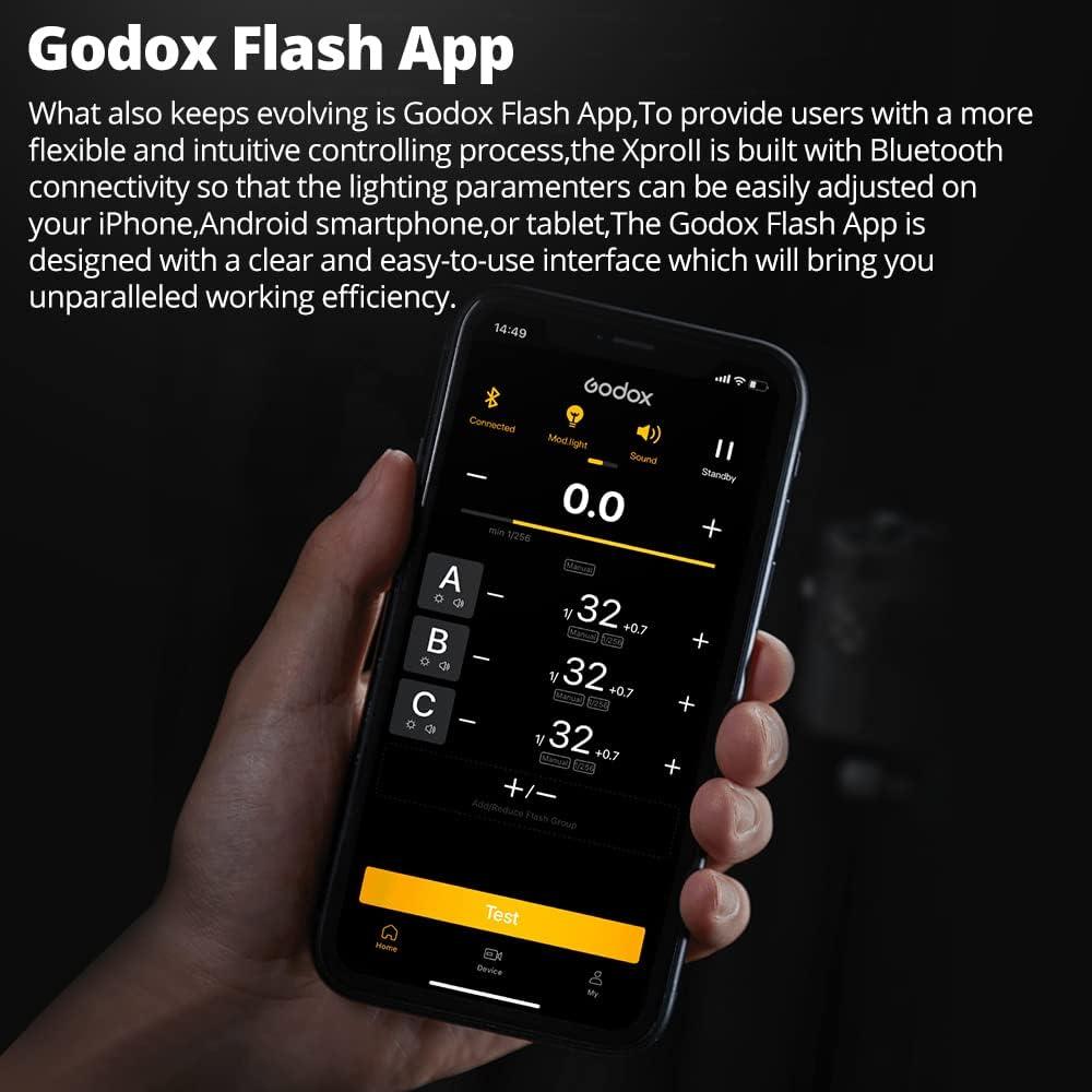 Disparador de Flash Godox XproII-C Inalámbrico TTL HSS 1/8000s