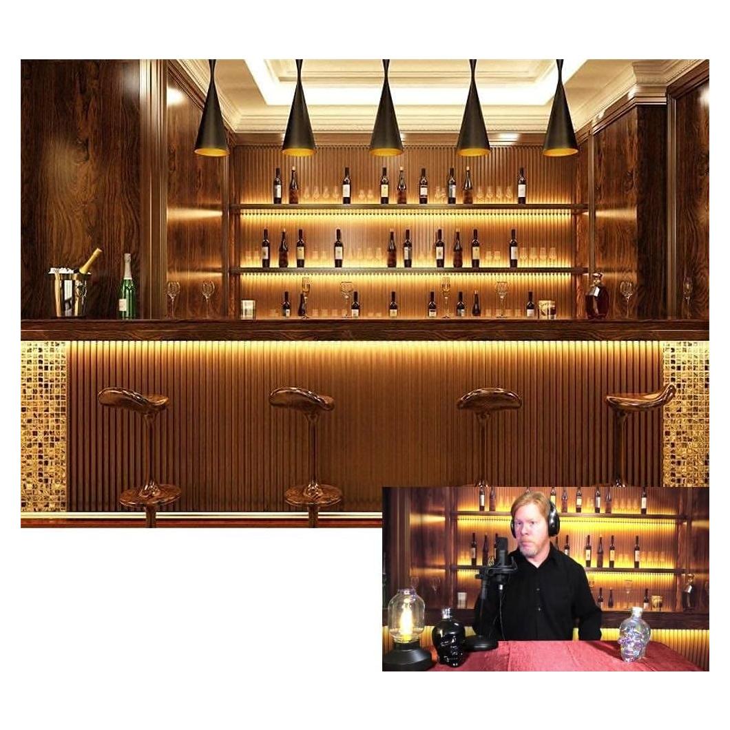 Fondo de Bar de Lujo LFEEY 3x2.5m para Fotografía
