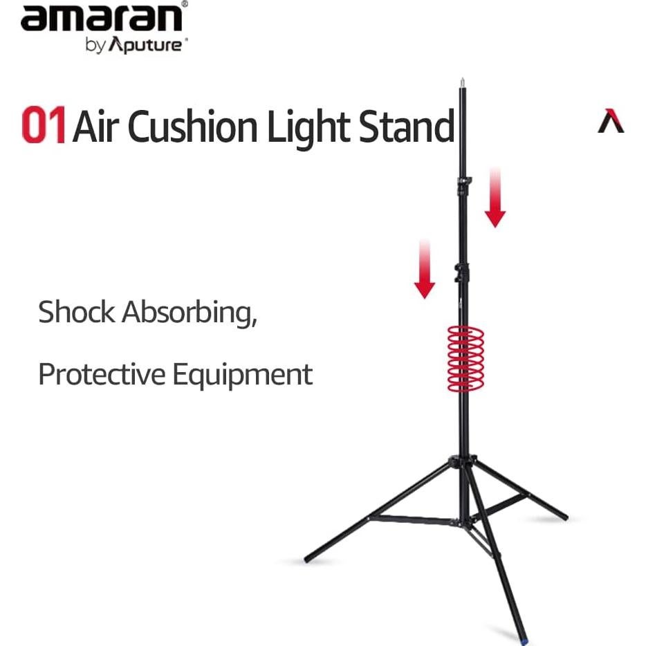 Soporte de Luz Aputure 2.8m Aluminio con Amortiguación Neumática
