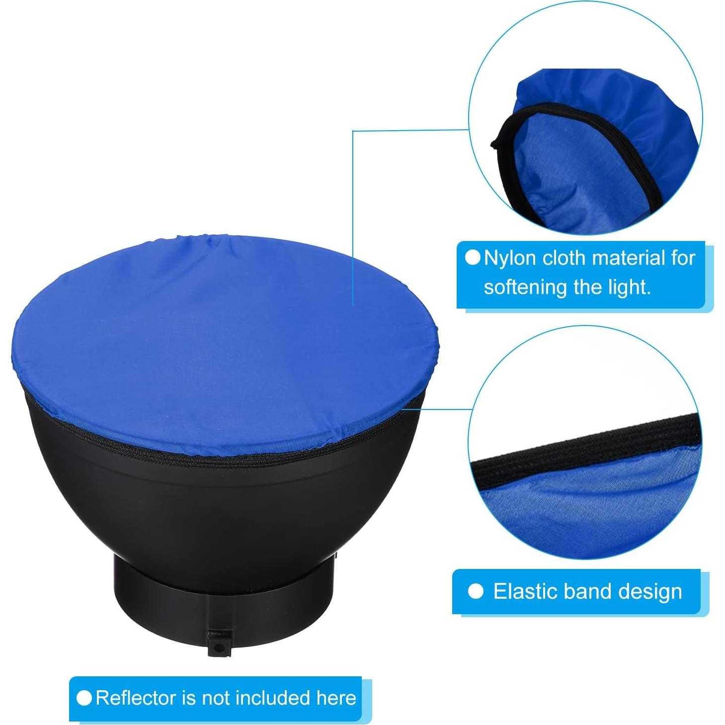 Funda Difusora Suave PATIKIL 18cm Azul - Paquete de 2