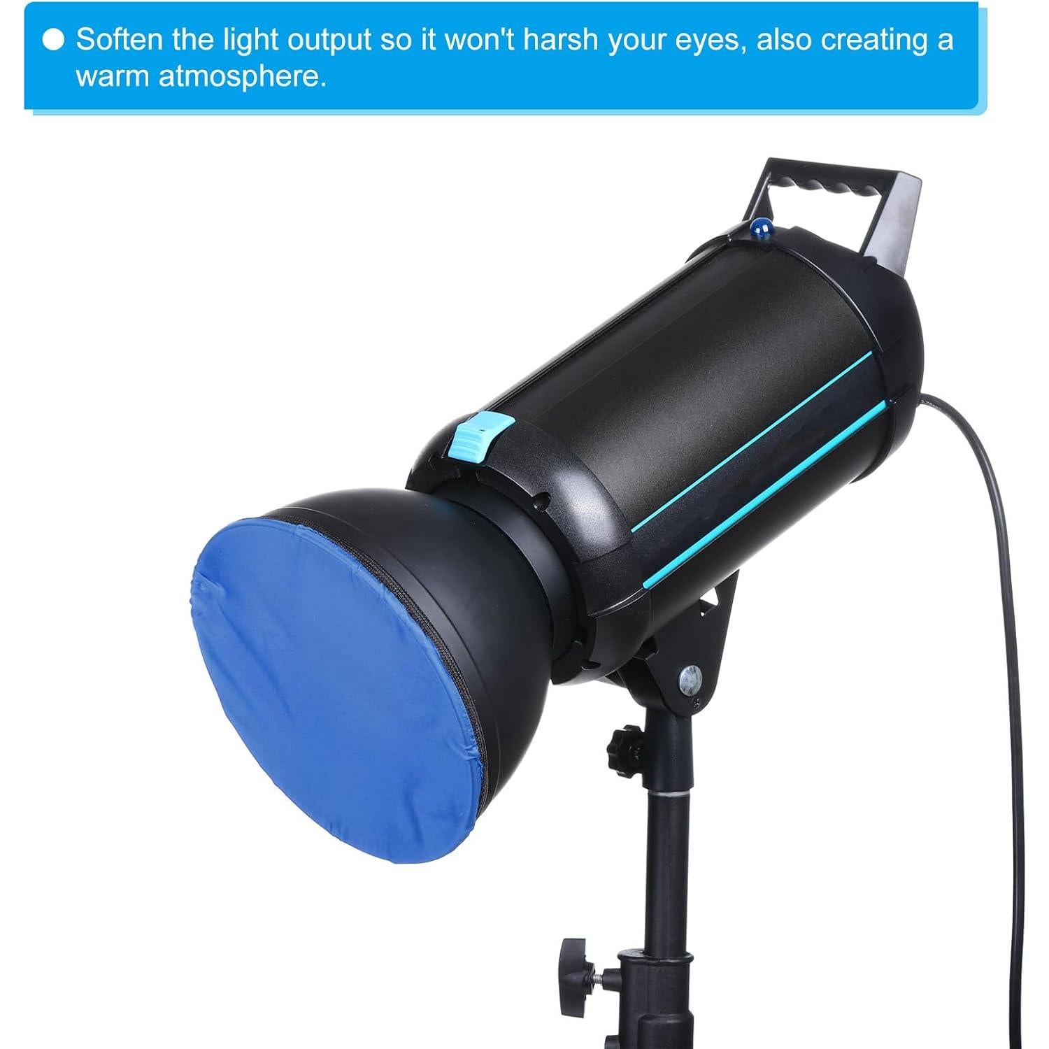 Funda Difusora Suave PATIKIL 18cm Azul - Paquete de 2