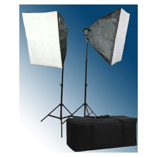 Kit de Iluminación Softbox Fancierstudio H9060 2600W Video