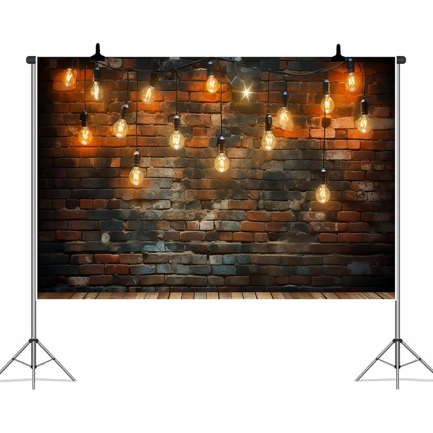 Fondo de Ladrillo Vintage CSFOTO 3.05x2.13m para Fotografía