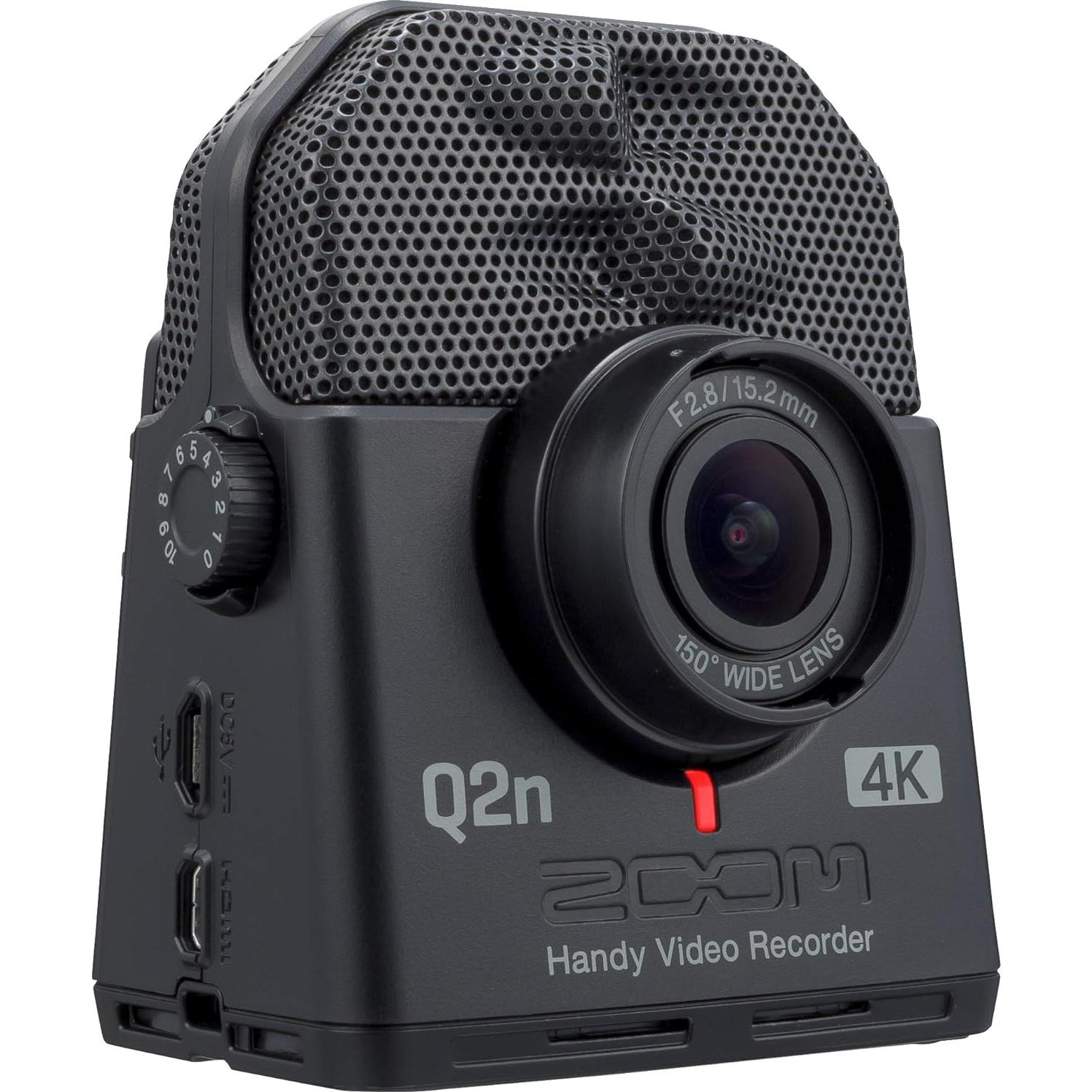 Grabadora de Video Portátil Zoom Q2n-4K 4K HD Compacta