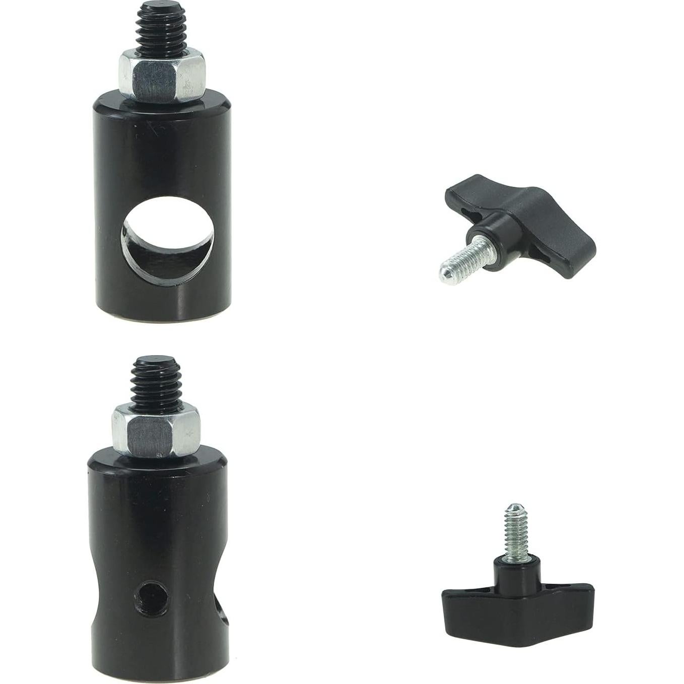 Adaptador Rápido Wellmaking 2 Pcs 3/8" para Soporte de Luz