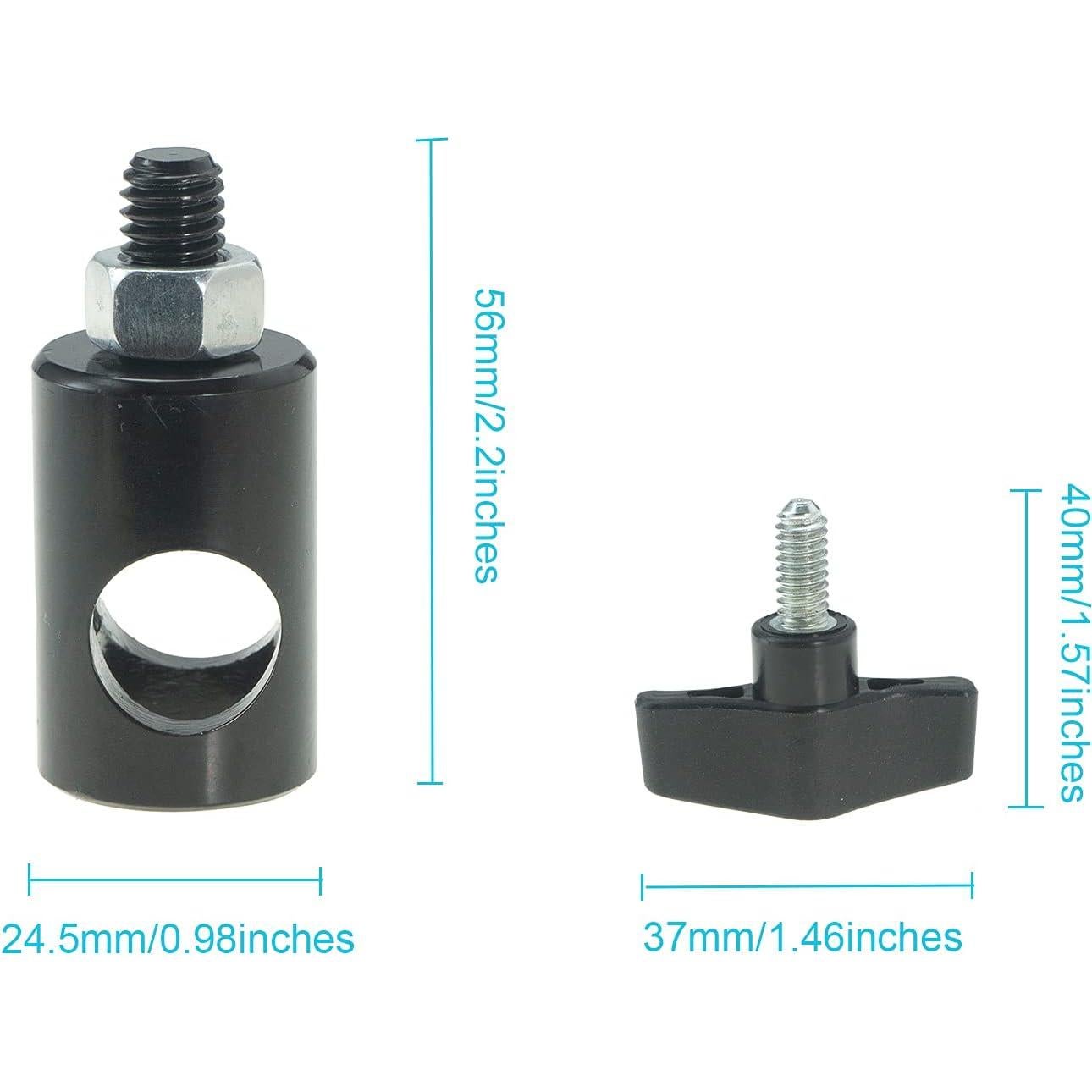 Adaptador Rápido Wellmaking 2 Pcs 3/8" para Soporte de Luz