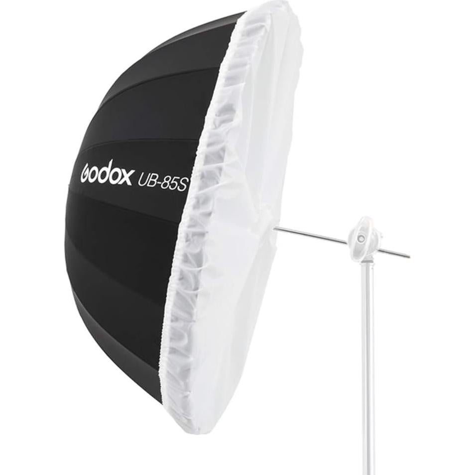 Paraguas Parabólico Godox UB-85S 85cm Plateado con Difusor