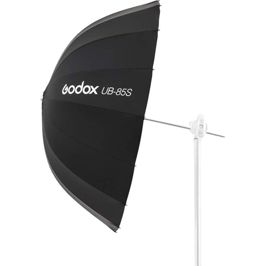 Paraguas Parabólico Godox UB-85S 85cm Plateado con Difusor