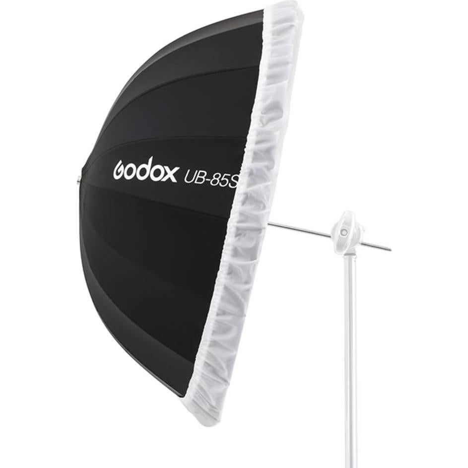 Paraguas Parabólico Godox UB-85S 85cm Plateado con Difusor