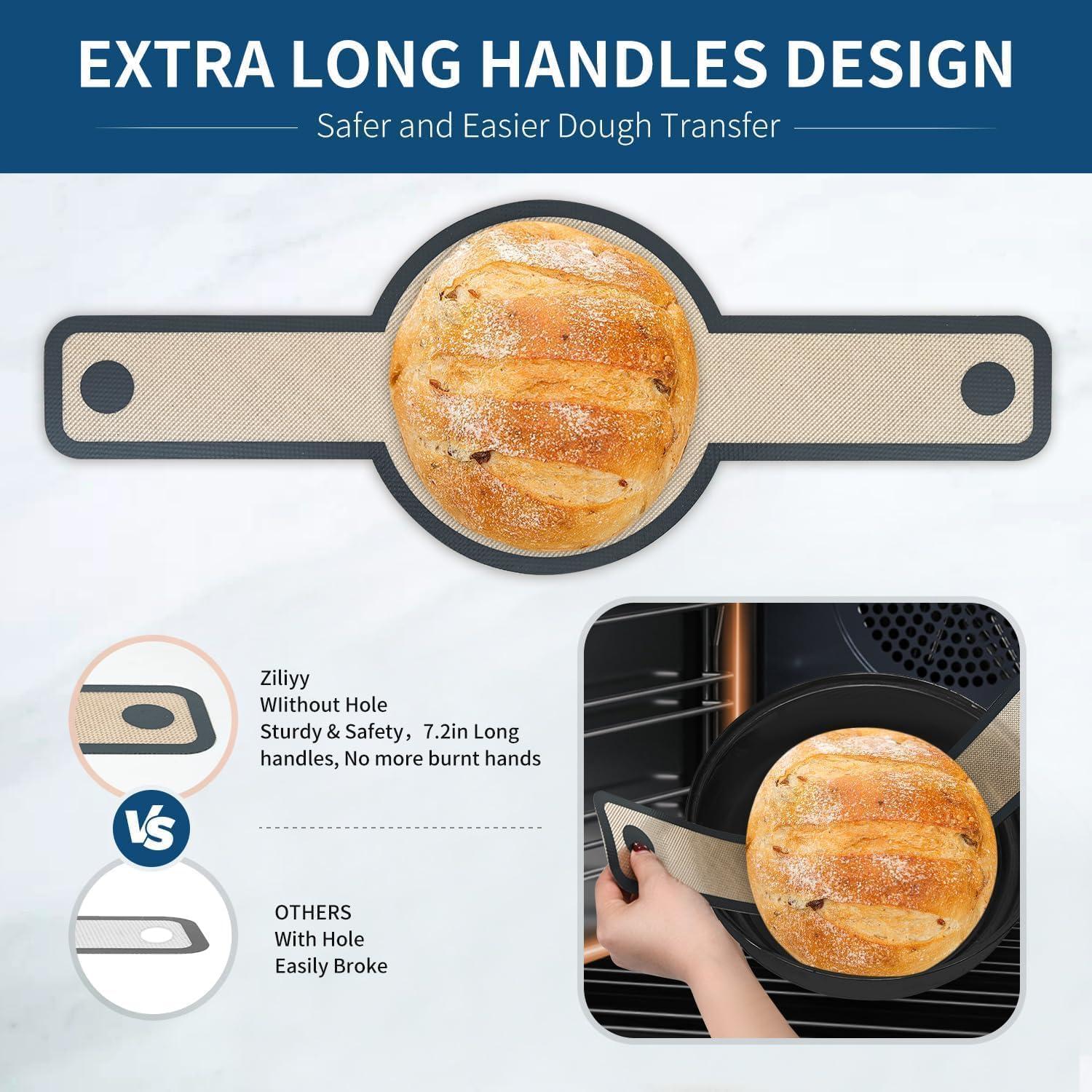 Sling de Silicona para Pan Ziliyy 19.7x8.3cm Antiadherente