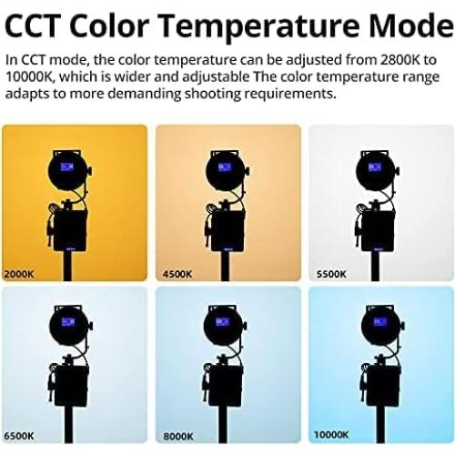 Luz LED de Video AMBITFUL FL80RGB 80W RGB 2800K-10000K