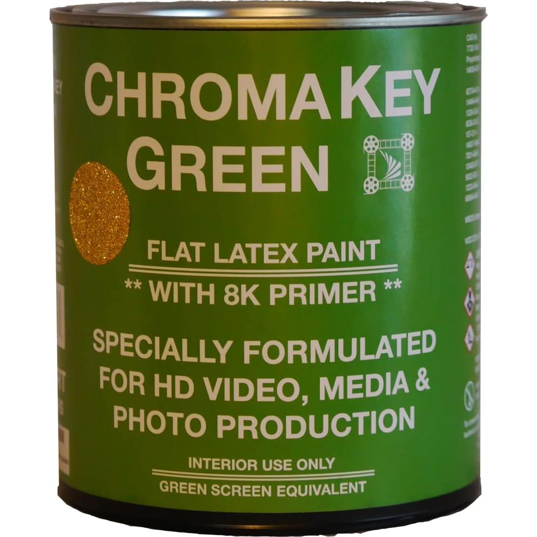 Pintura Verde ChromaKey HD Gold 1 Cuarto para Video
