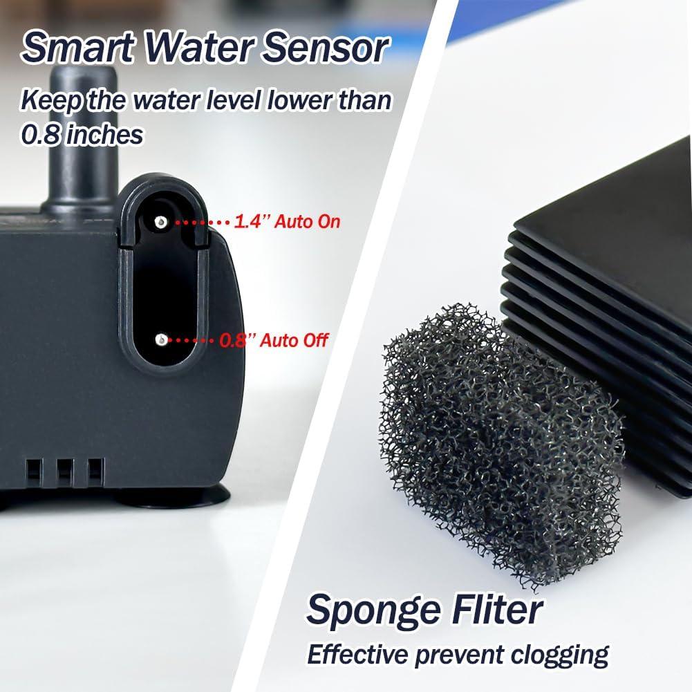 Bomba de Sump Automática MSELTOS JN-206 1,52 m 208 LPH