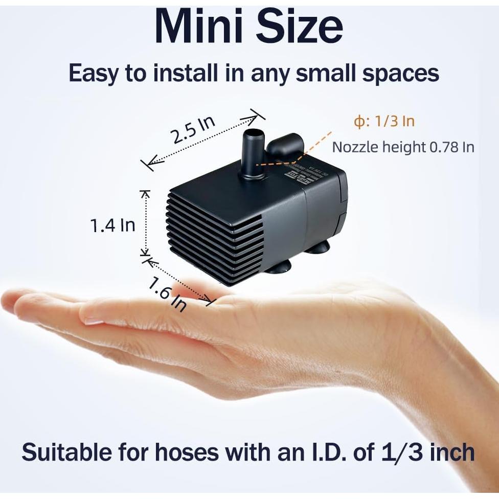 Bomba de Sump Automática MSELTOS JN-206 1,52 m 208 LPH