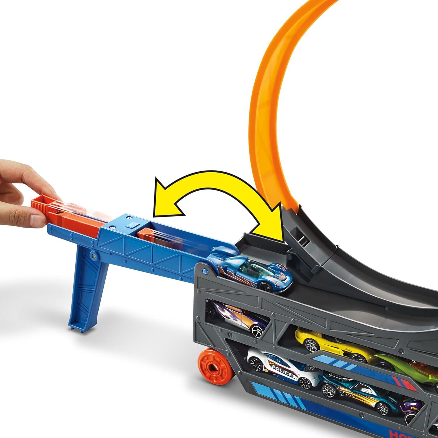 Juego de Pista de Autos Hot Wheels Stunt & Go 1:64