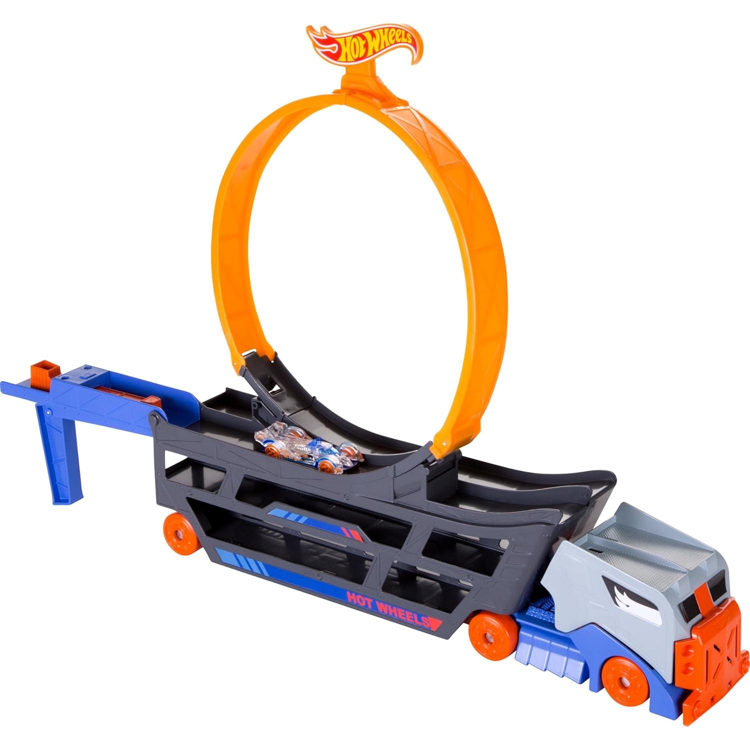 Juego de Pista de Autos Hot Wheels Stunt & Go 1:64