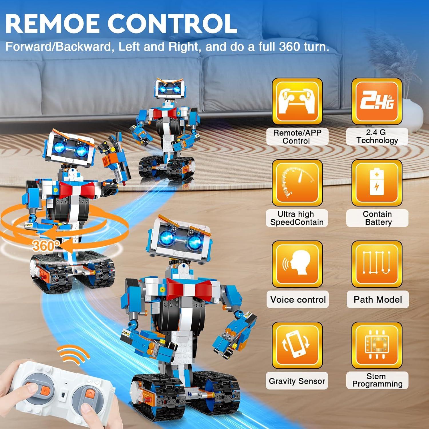 Robot de Construcción STEM GUANGDONG 8-12 Años Control Remoto