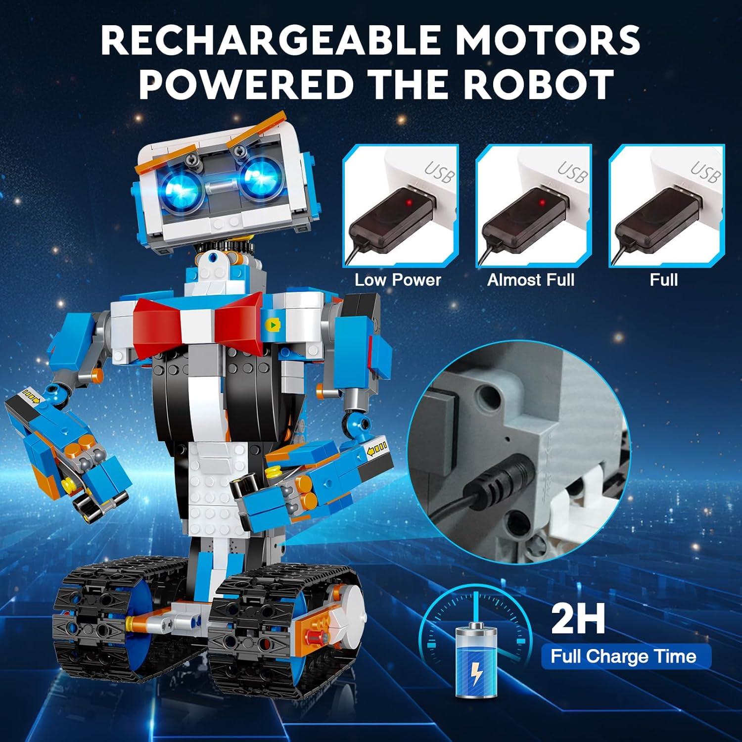 Robot de Construcción STEM GUANGDONG 8-12 Años Control Remoto