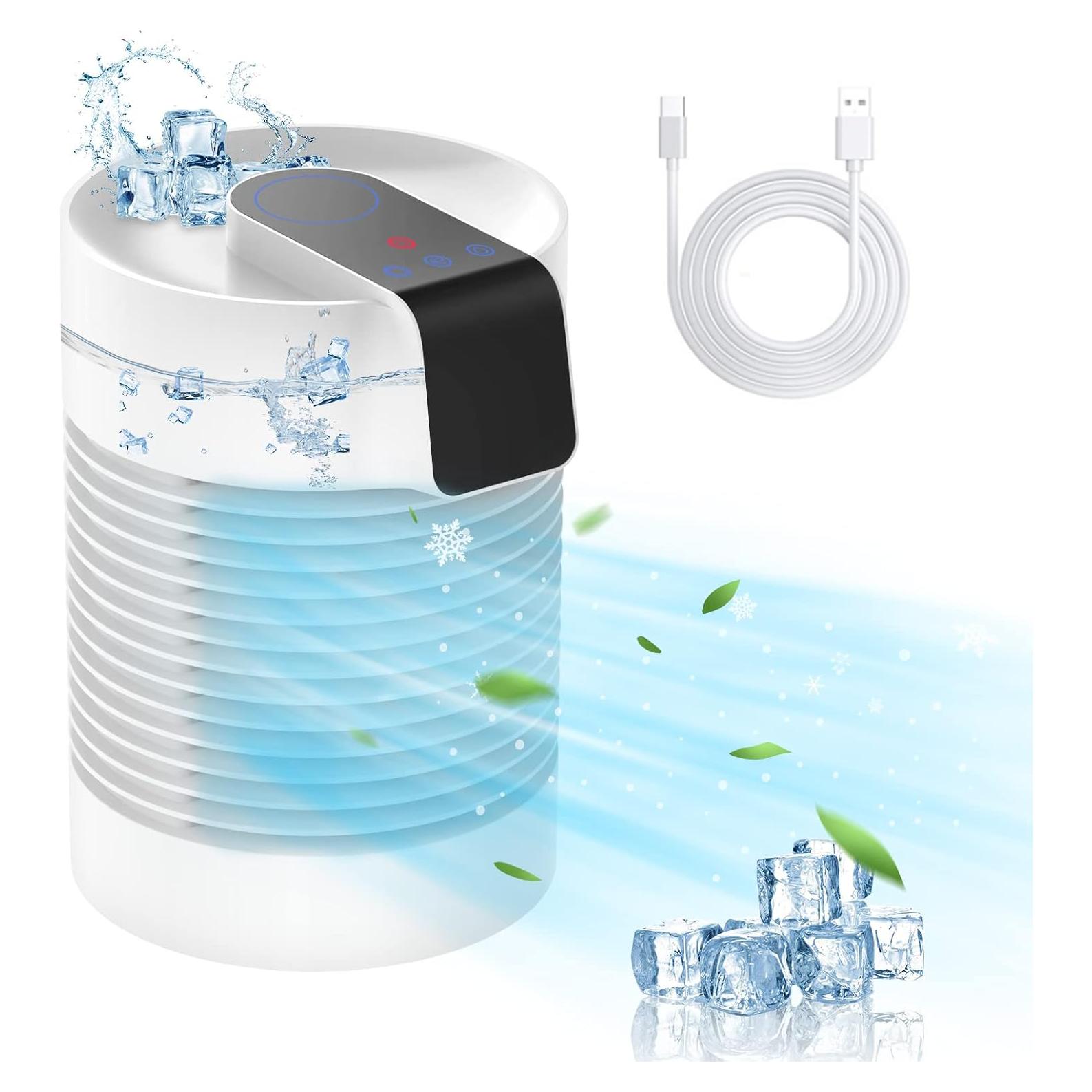 Aire Acondicionado Portátil Oushome 4 en 1 con Humidificador