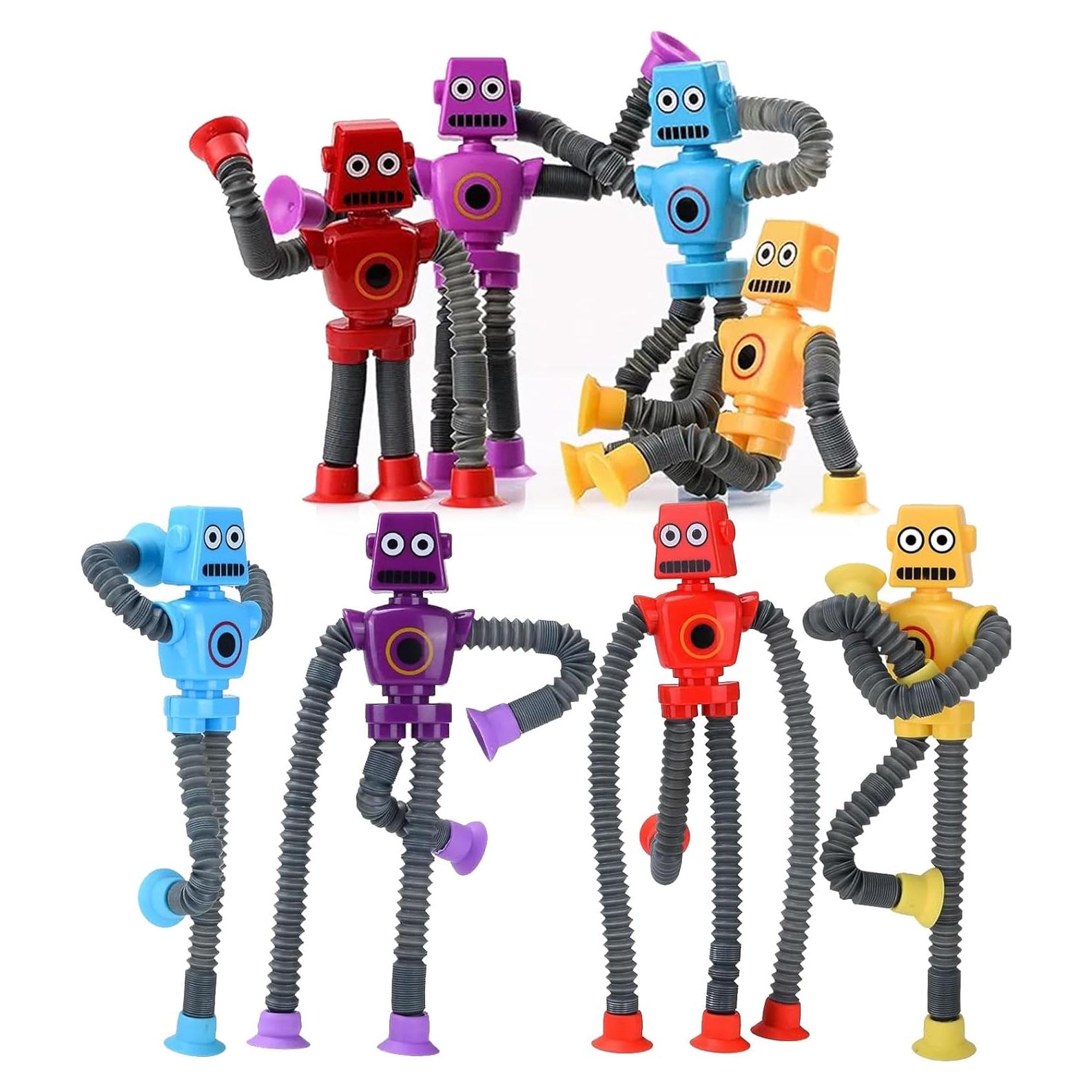 Juguetes Robot Pop Tubes Whongkidz 8 Pcs Sensoriales