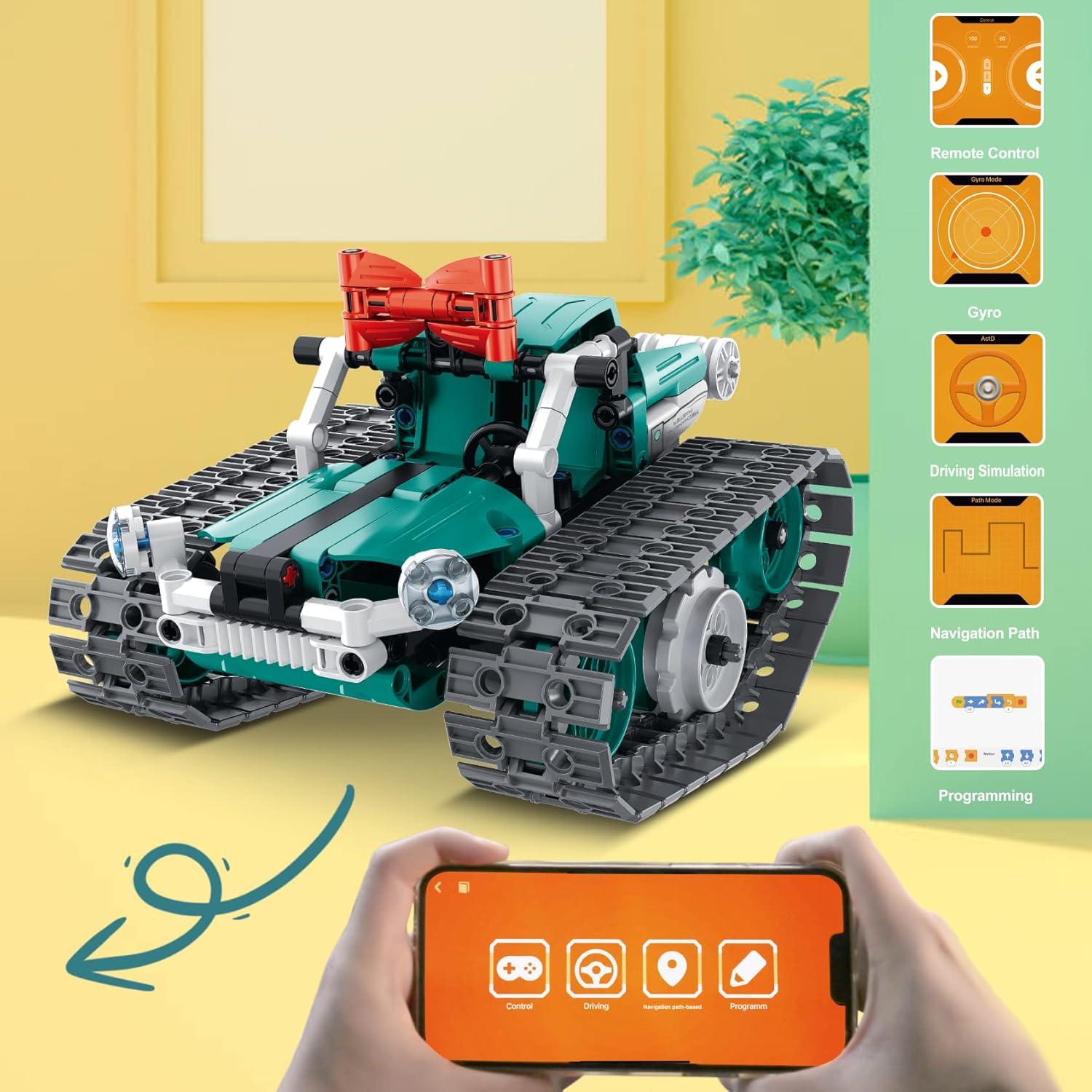 Kit de Construcción STEM IQKidz 3 en 1 Robot RC 440 Piezas