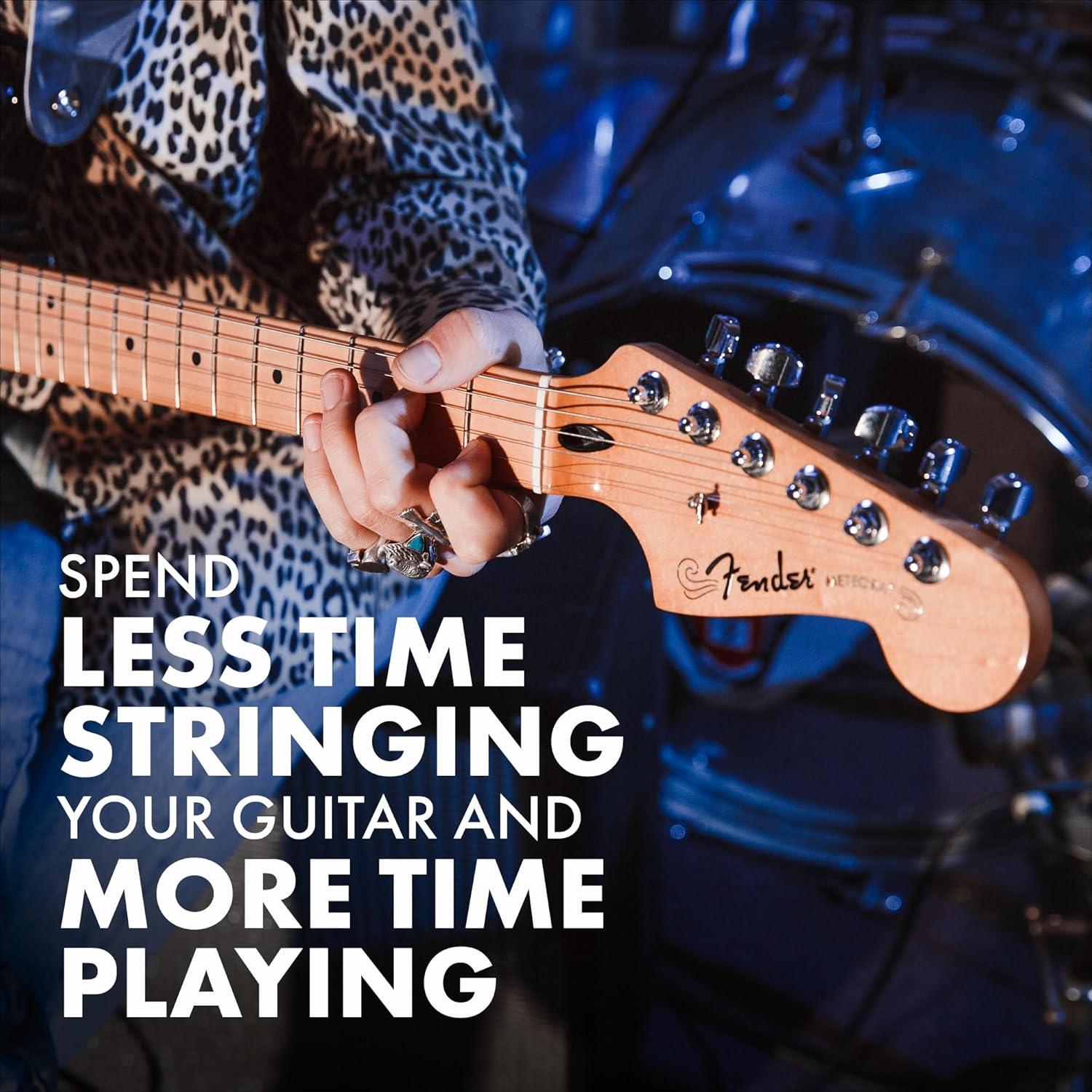 Clavijas de bloqueo Fender para guitarra Stratocaster, cromo