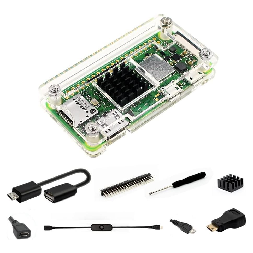 Caja iUniker para Raspberry Pi Zero 2 W con accesorios
