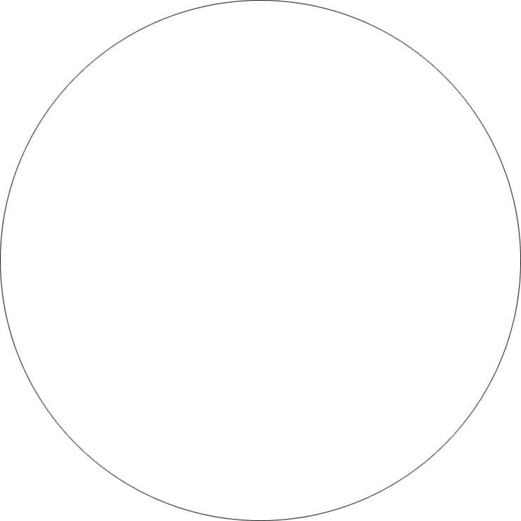 Fondo Redondo de Poliester 1.98m Blanco para Fotografía