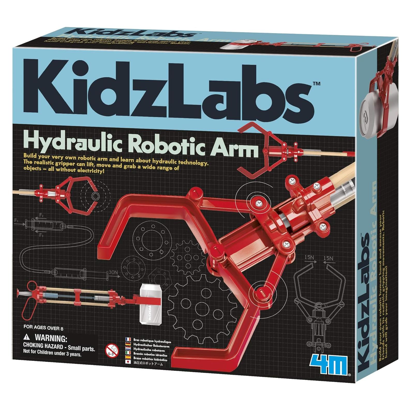 Kit de Ciencia Brazo Hidráulico 4M Modelo 4106 para 8 años