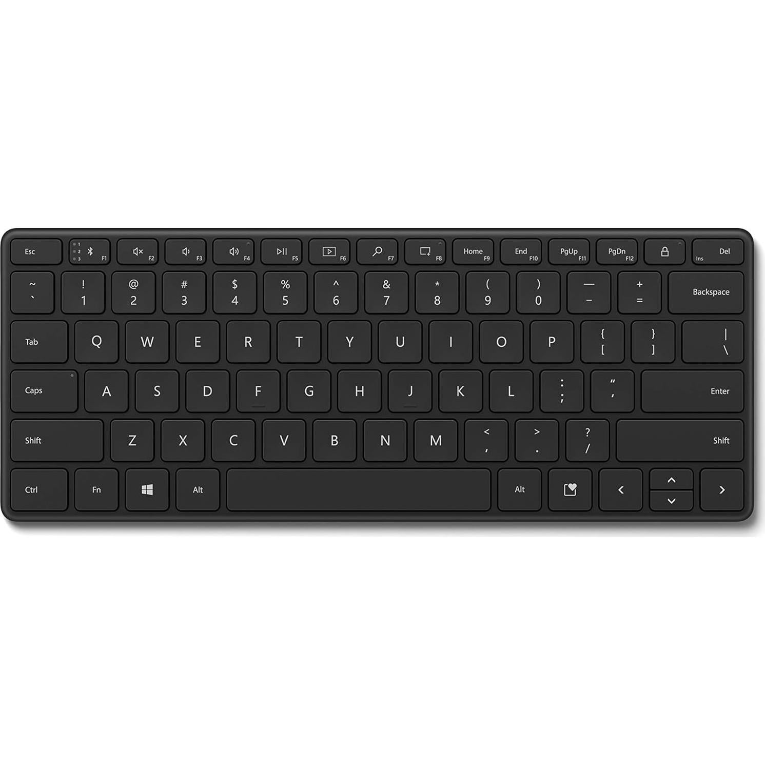 Teclado Compacto Microsoft Designer - Inalámbrico Bluetooth