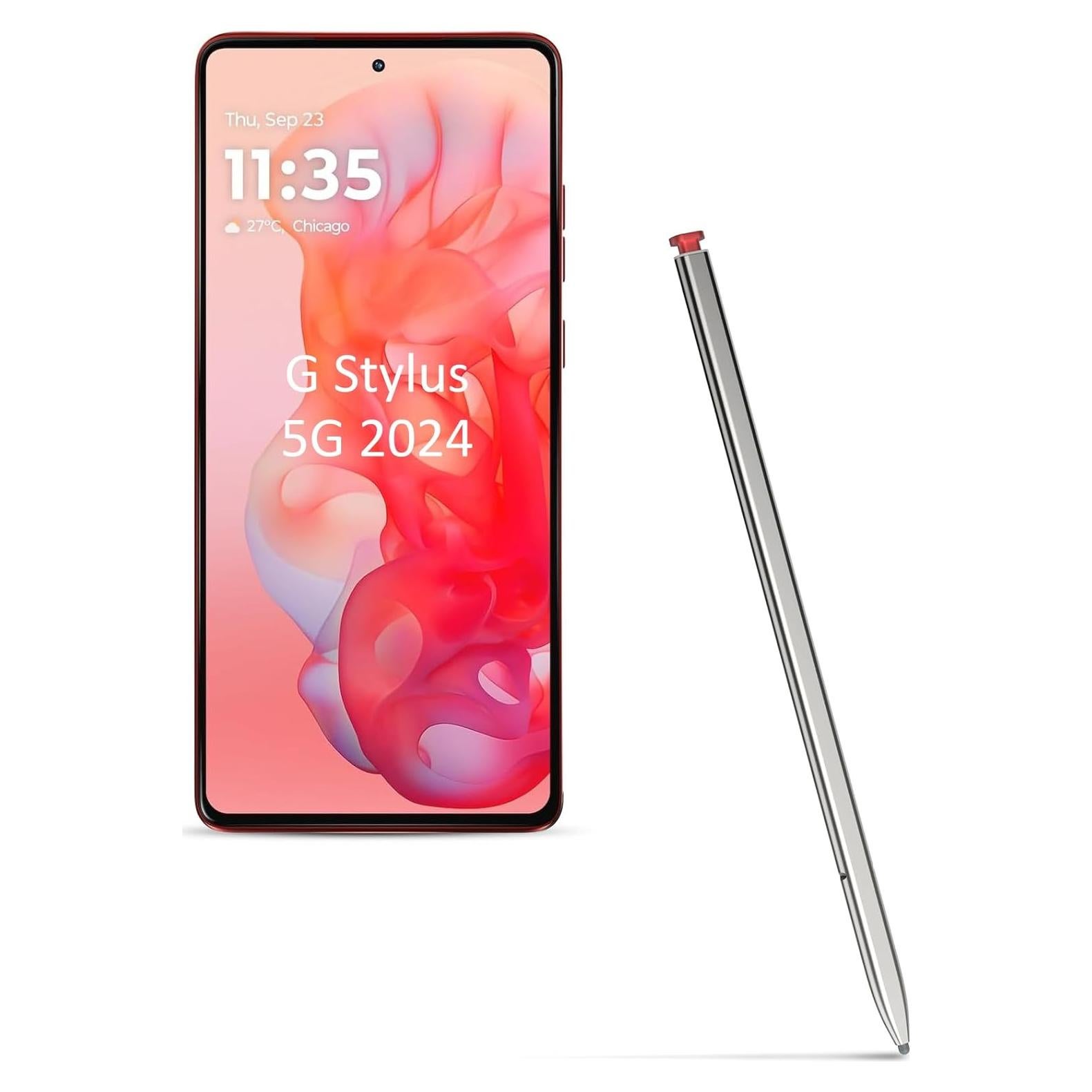 Bolígrafo Stylus Granarbol para Moto G Stylus 5G 2024 Rojo