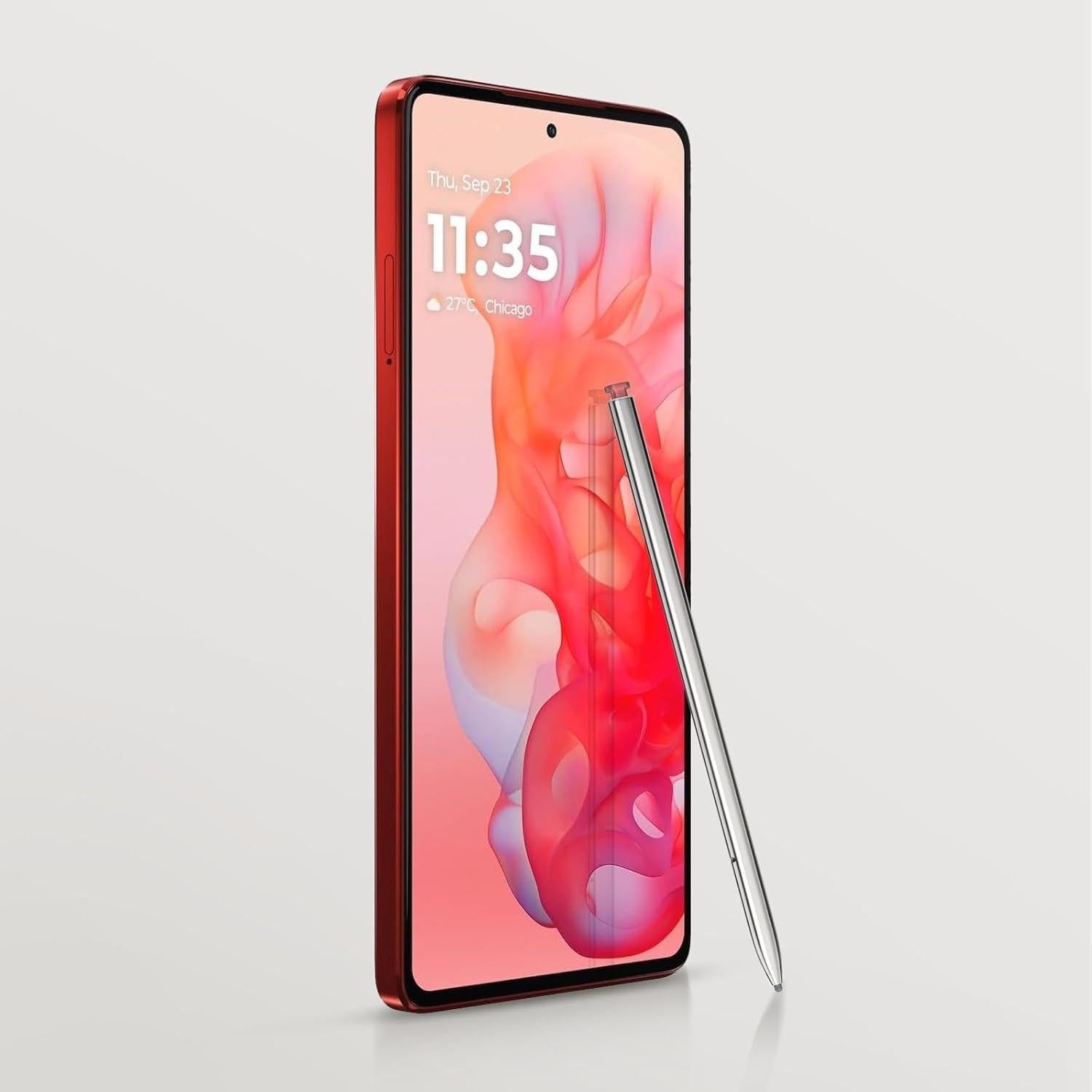 Bolígrafo Stylus Granarbol para Moto G Stylus 5G 2024 Rojo