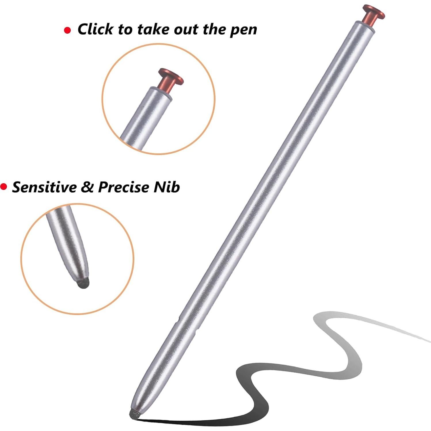 Pluma Stylus G 2024 para Moto G Stylus 5G - Ola Escarlata