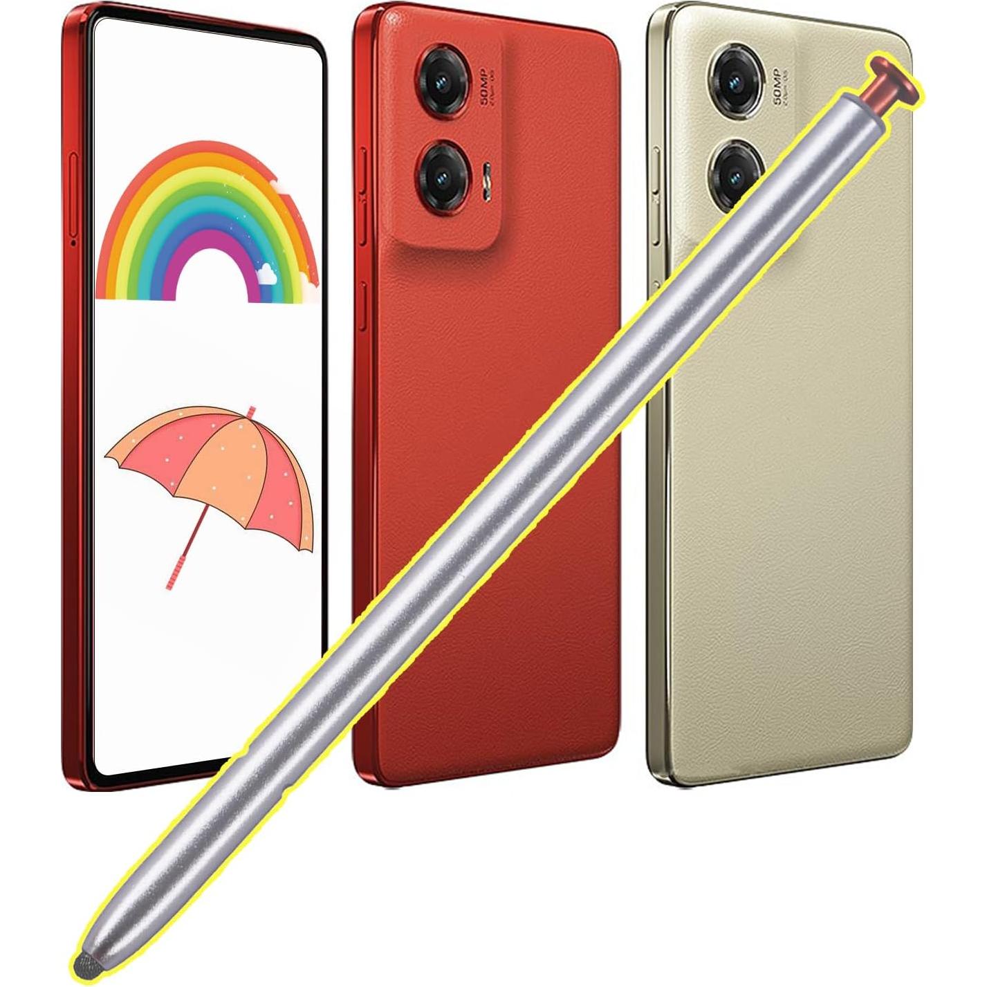 Pluma Stylus G 2024 para Moto G Stylus 5G - Ola Escarlata