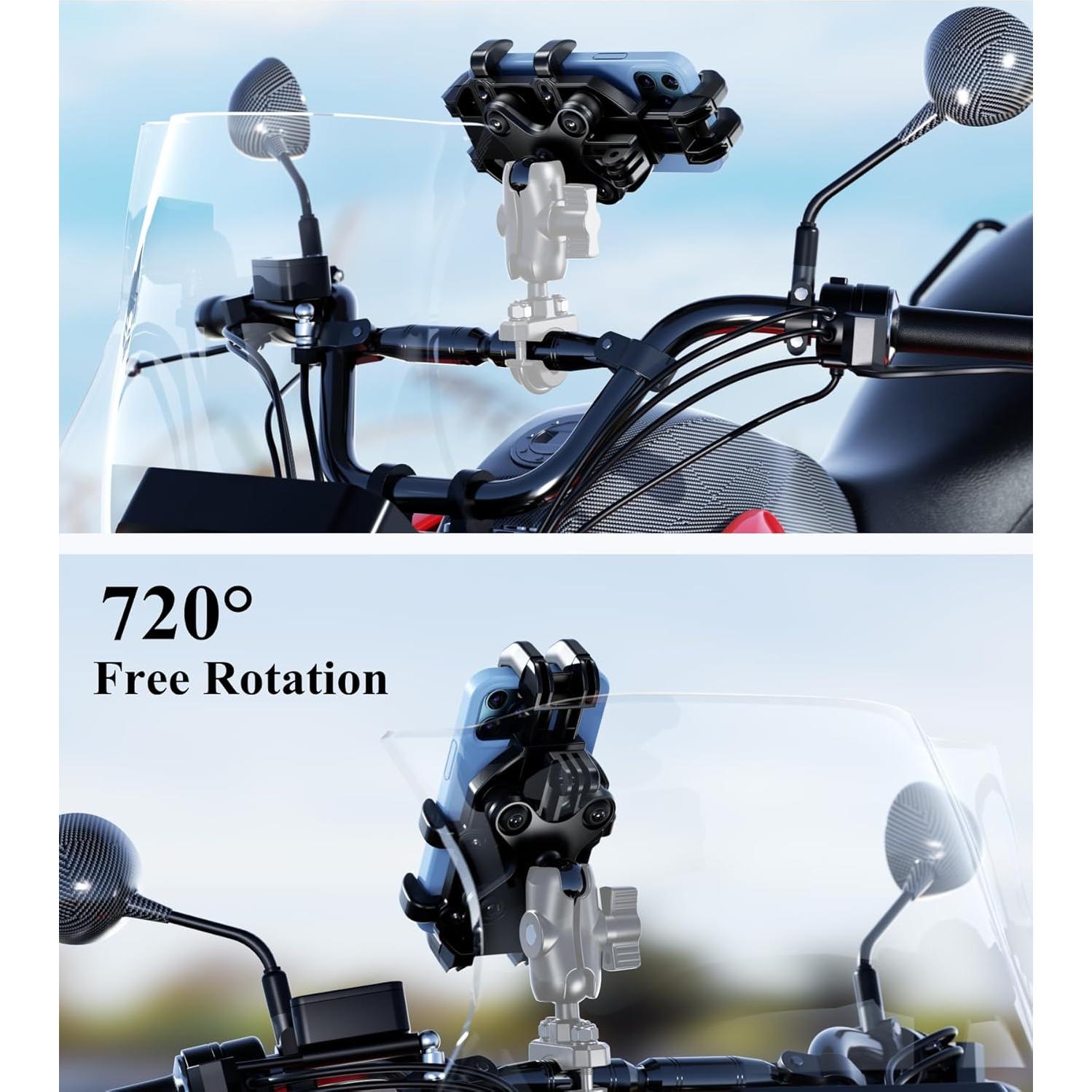 Soporte para Teléfono BRCOVAN Ajustable Antivibración