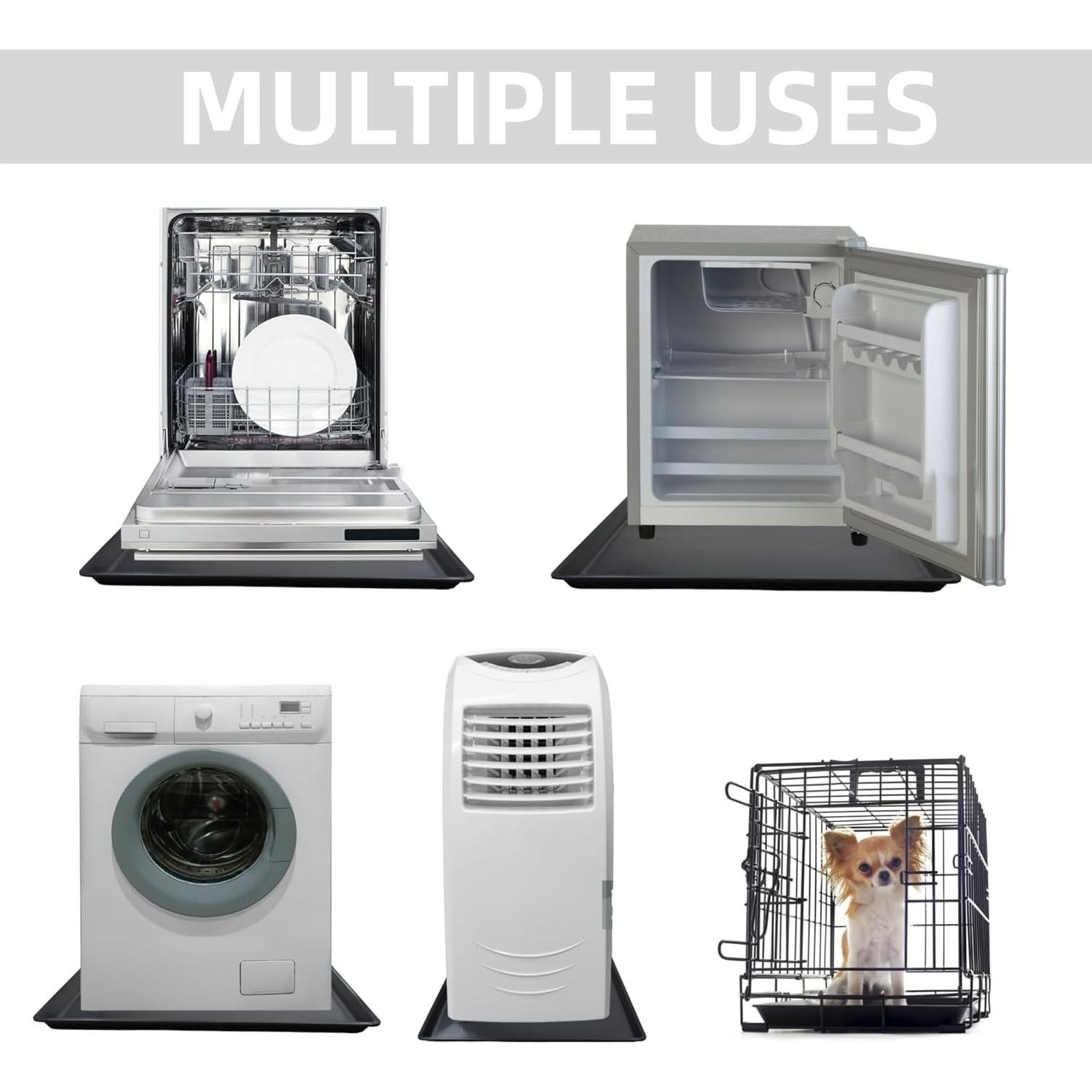 Bandeja de Drenaje de Aceite FEICHANGHAO 2 Piezas 58x49cm